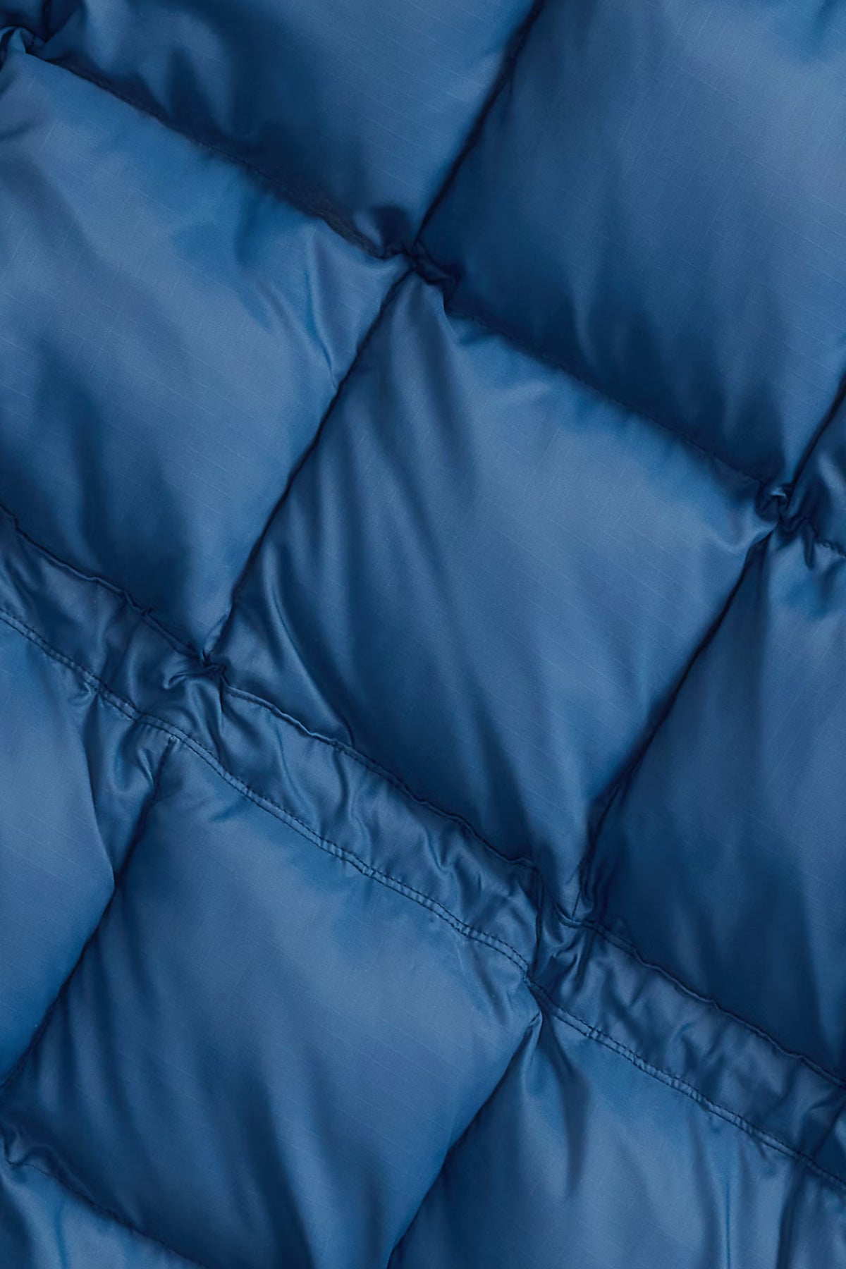RRL - Quilted Ripstop Hooded Jacket - Vintage Blue - Canoe Club
