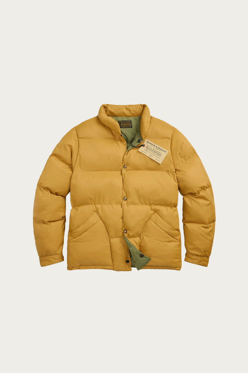 RRL Quilted Ripstop Jacket | Vintage Yellow | Canoe Club