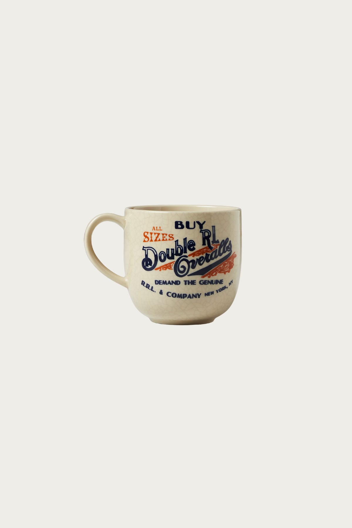 RRL - Stonewear Souvenir Mug - Cream - Canoe Club
