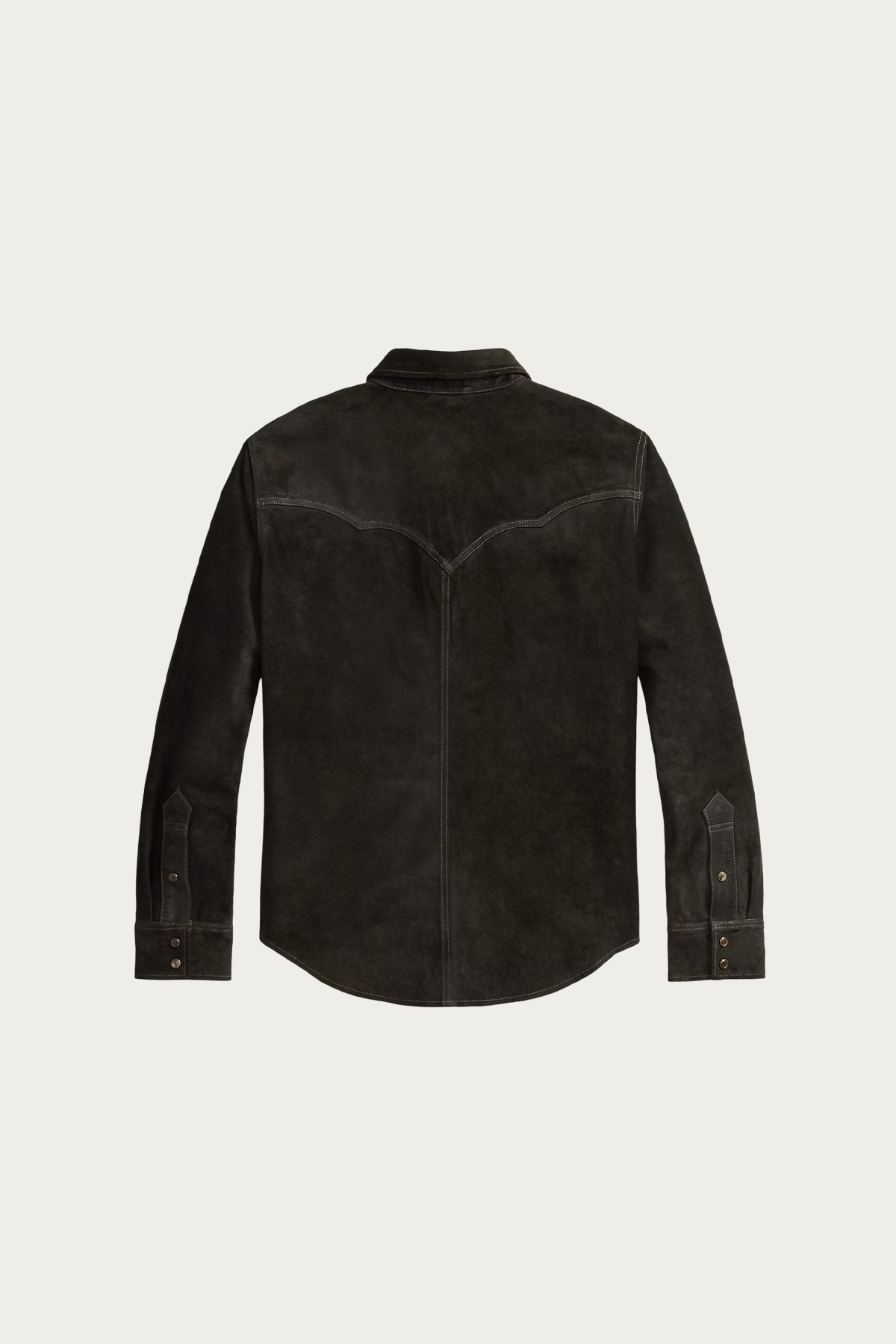RRL - Suede Western Jacket - Vintage Black - Canoe Club