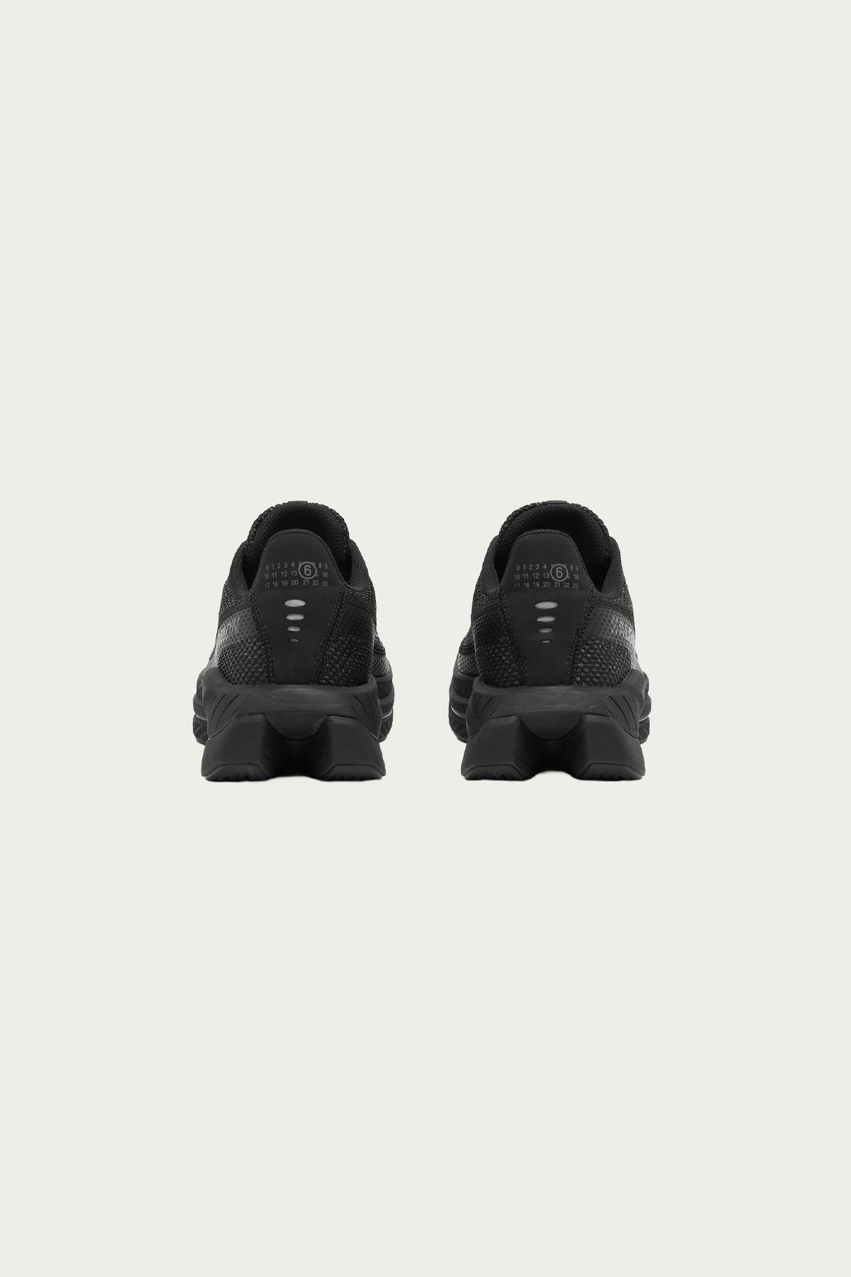 MM6 Maison Margiela - Spectur 2 x MM6 Maison Margiela - Black/Black/Pewter - Canoe Club