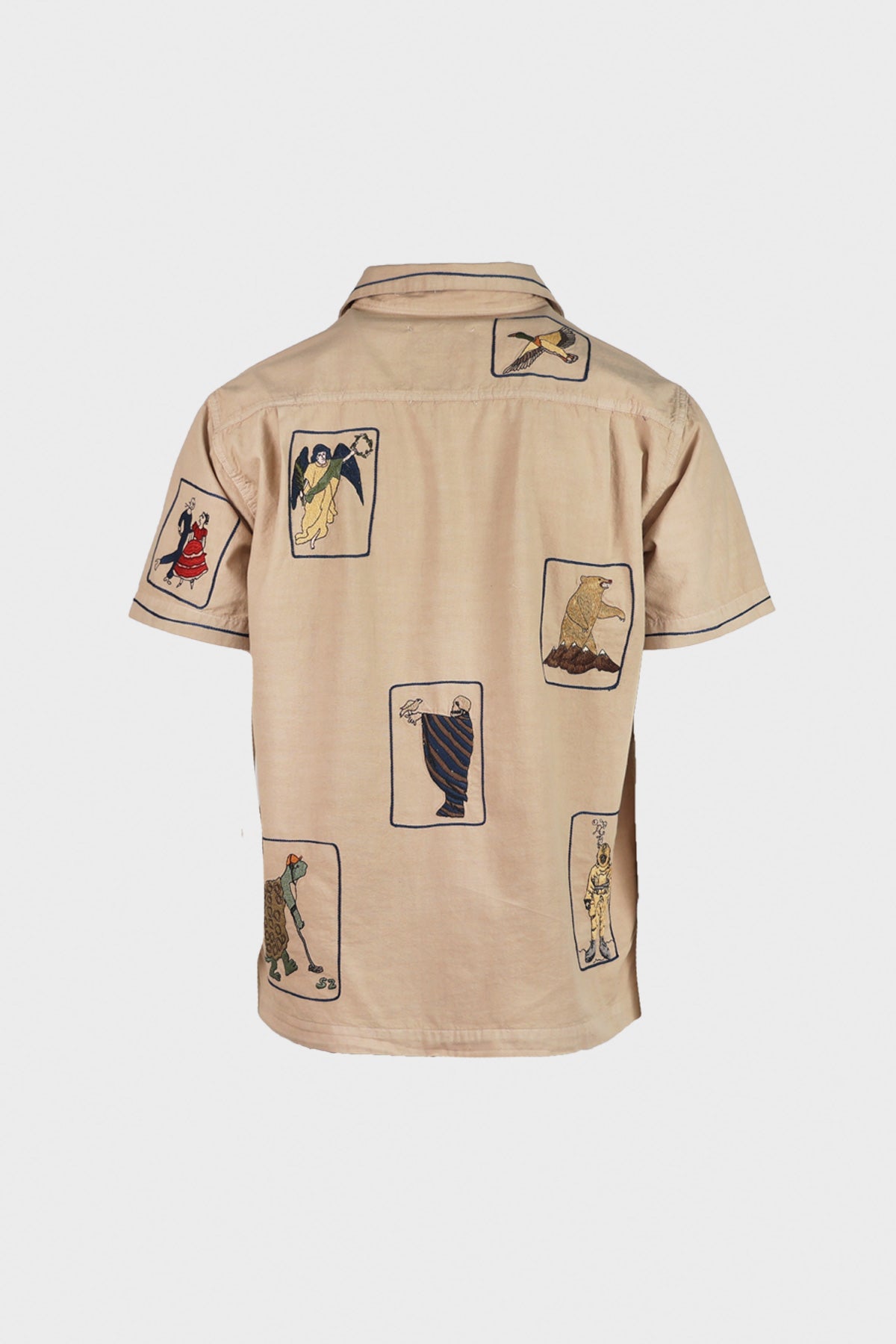 Samuel Zelig - Box Camp Shirt - Natural Tint - Canoe Club