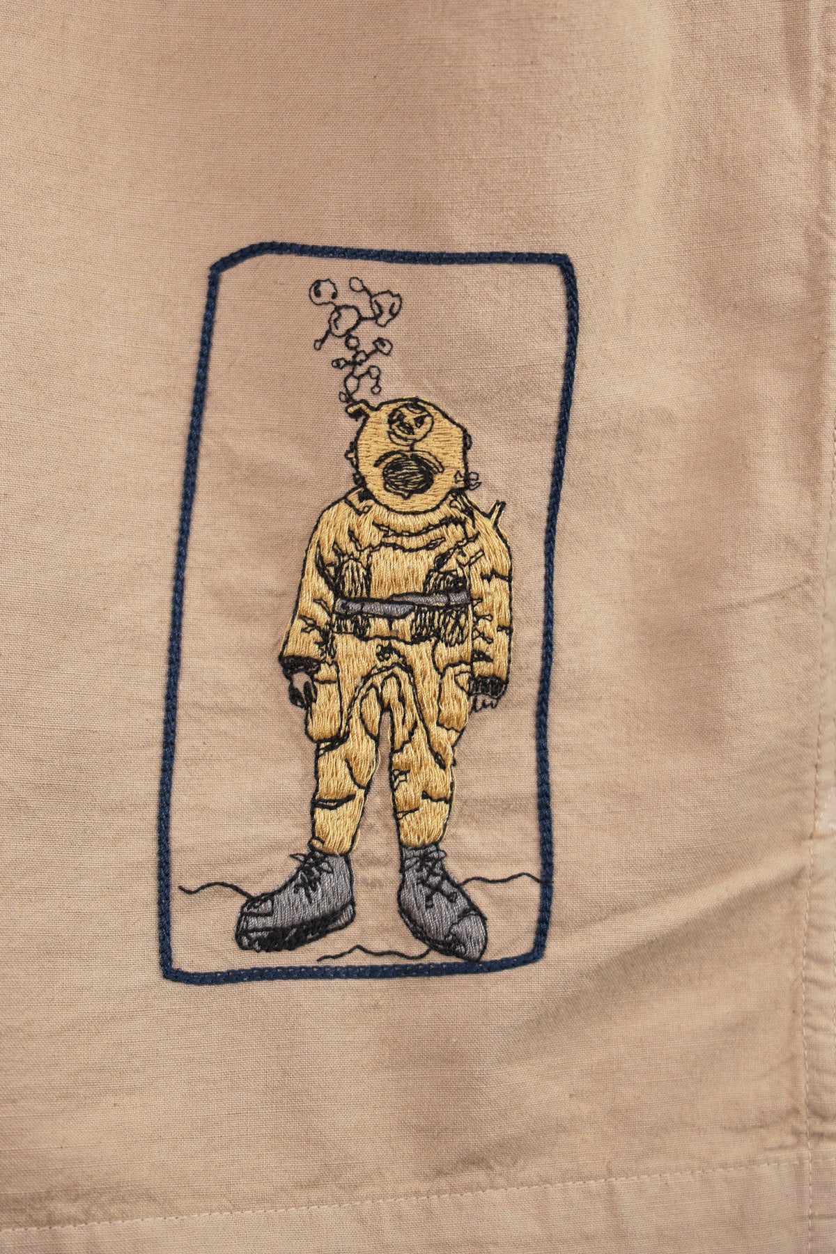 Samuel Zelig - Box Camp Shirt - Natural Tint - Canoe Club