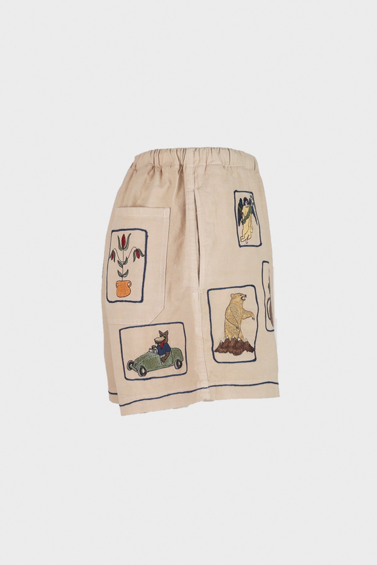 Samuel Zelig - Box Short - Natural Tint - Canoe Club