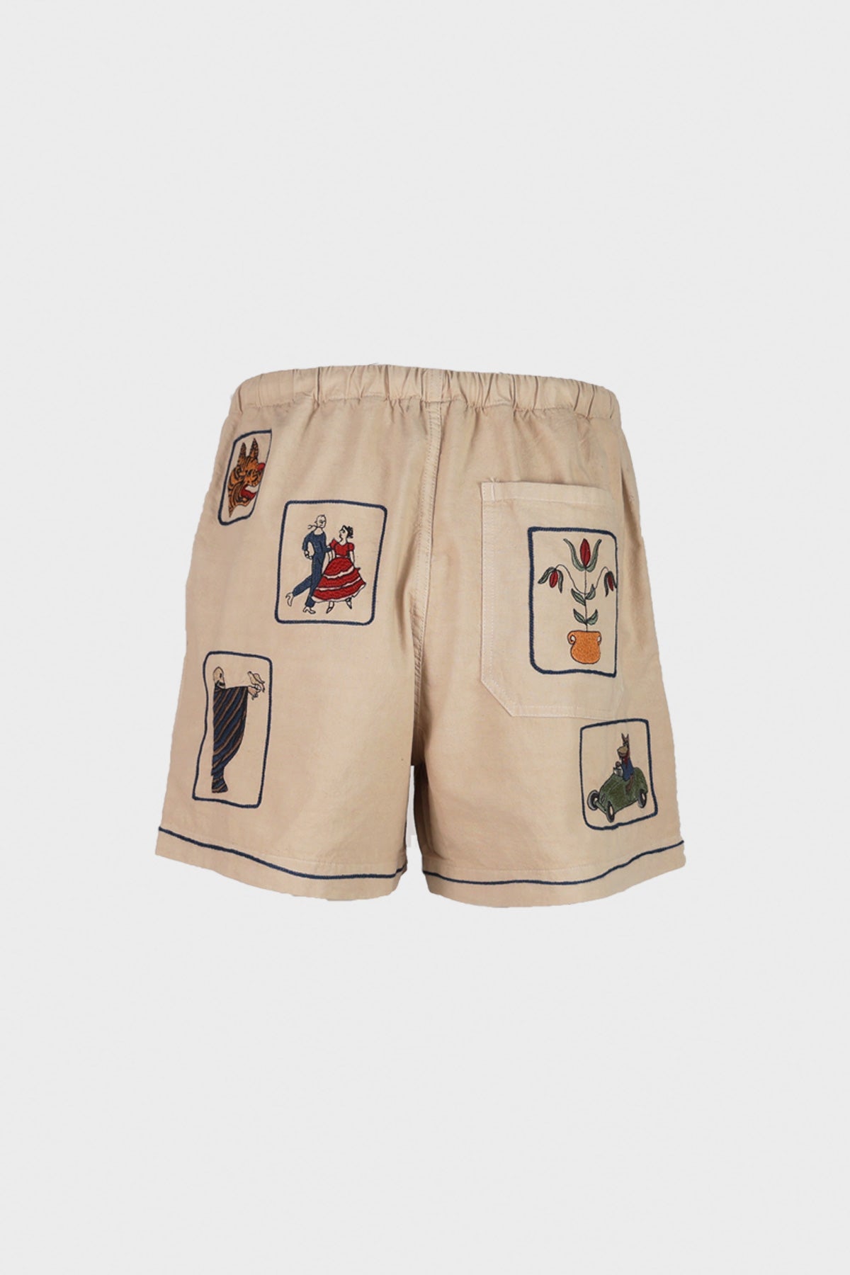 Samuel Zelig - Box Short - Natural Tint - Canoe Club