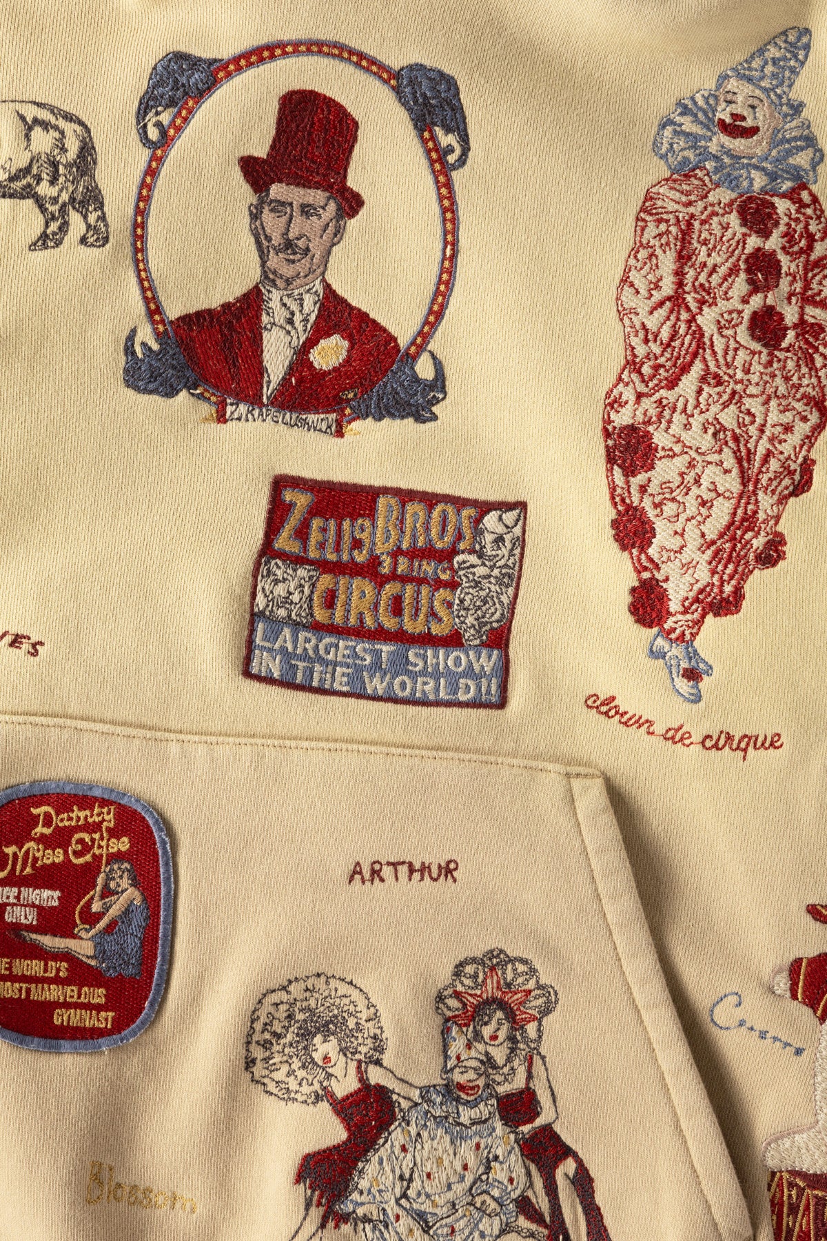 Samuel Zelig - Circus Hoodie - Beige - Canoe Club