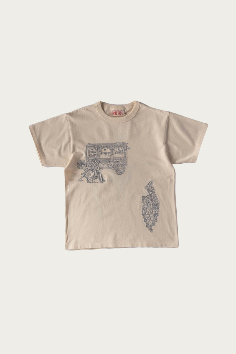 Samuel Zelig Circus Tee | Khaki | Canoe Club