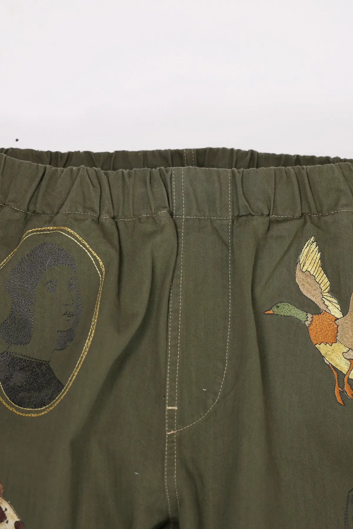 Samuel Zelig - Gallery 002 Pant - Army Green - Canoe Club