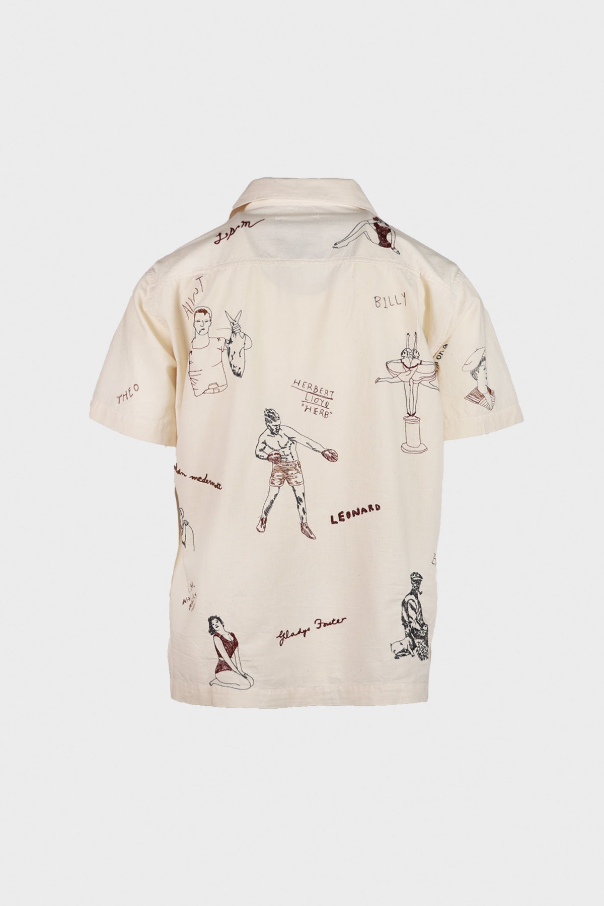 Samuel Zelig - High Dive Camp Shirt - Natural - Canoe Club
