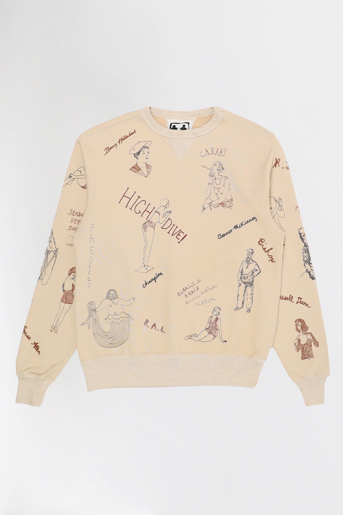 Samuel Zelig - High Dive Crewneck - Canoe Club