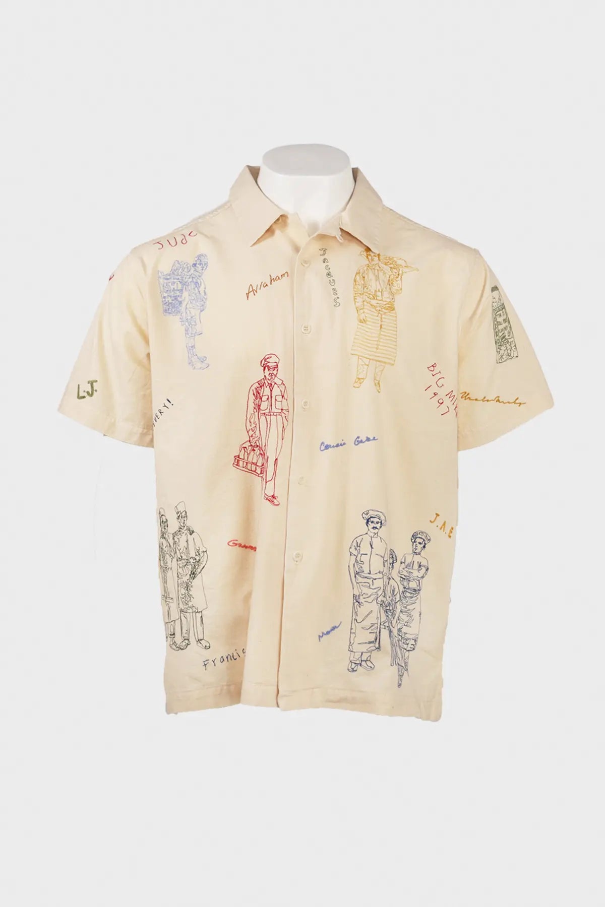 Samuel Zelig - SZ Deli Camp Shirt - Natural - Canoe Club