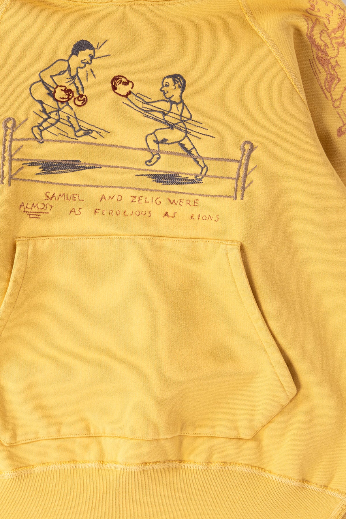 Samuel Zelig - Yearbook Hoodie - Yellow - Canoe Club