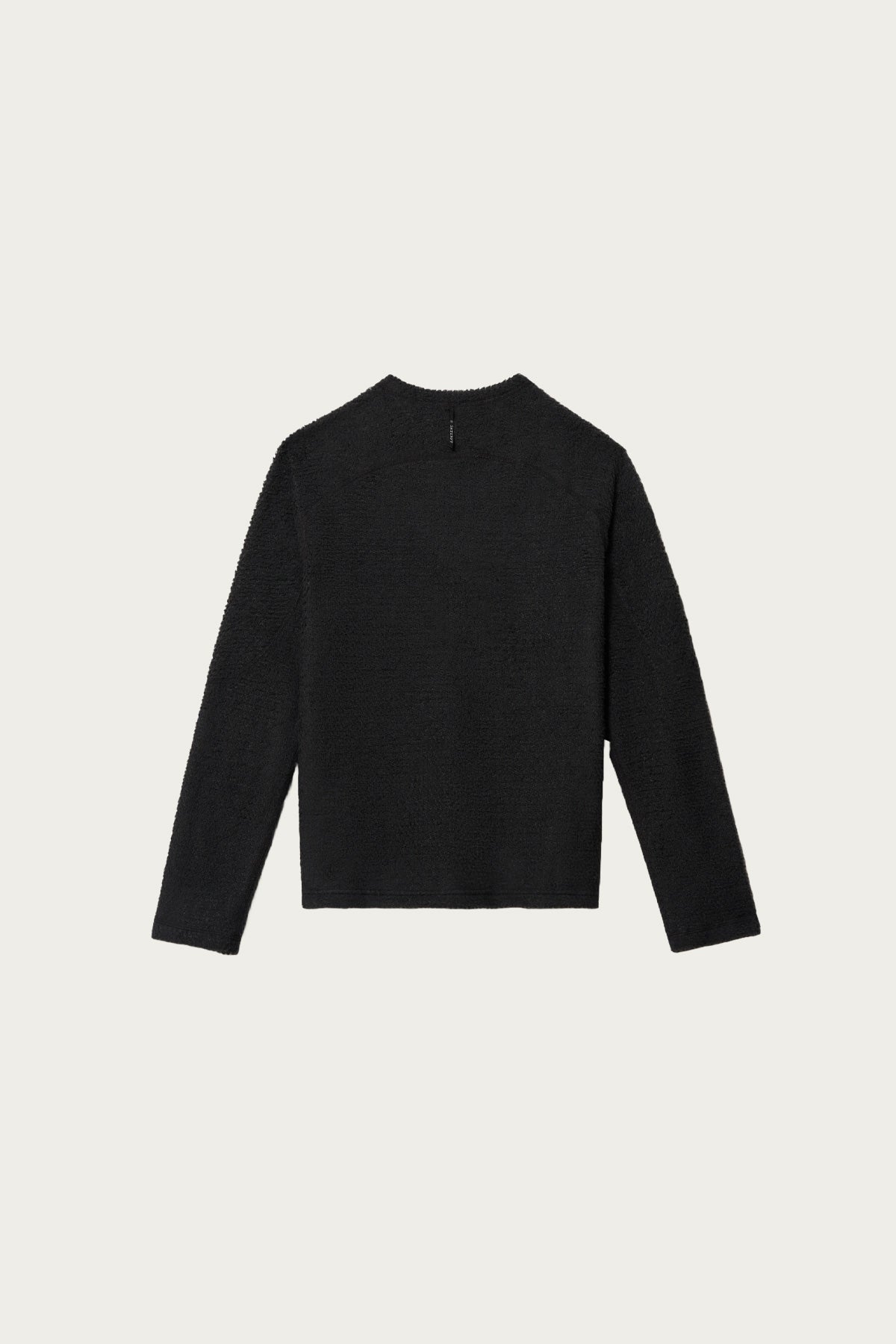 Satisfy Running - FuzzFleece AD Long Tee - Phantom - Canoe Club