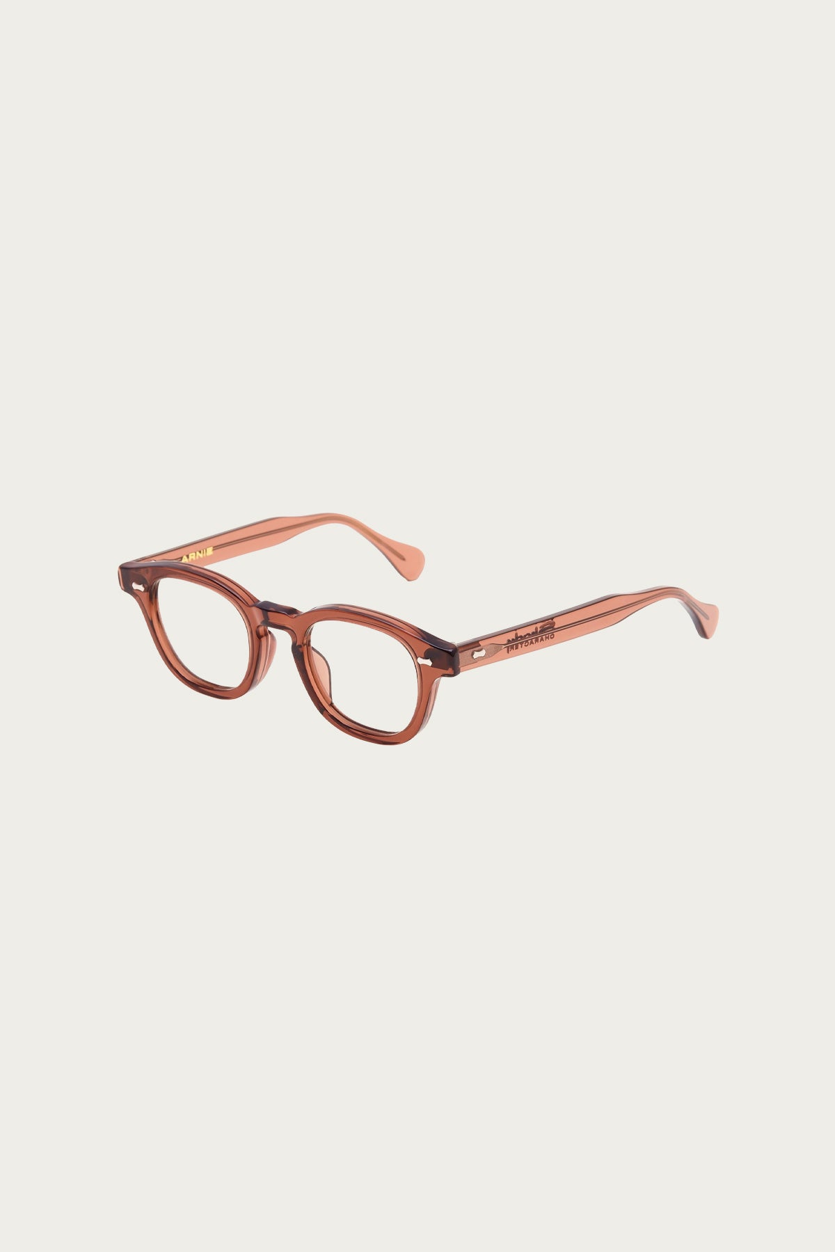 Shady Character Eyewear - Arnie - Orange Pink/Mid Brown - Canoe Club