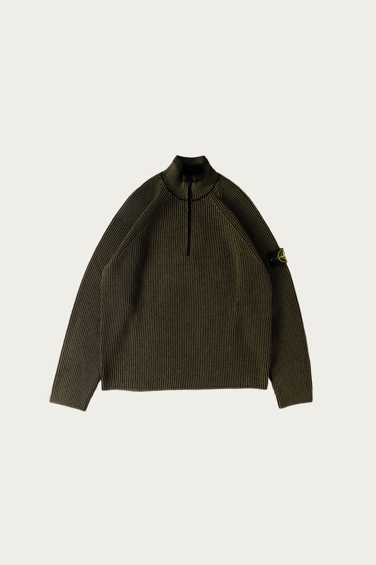 Stone Island - LS Polo - Military Green - Canoe Club