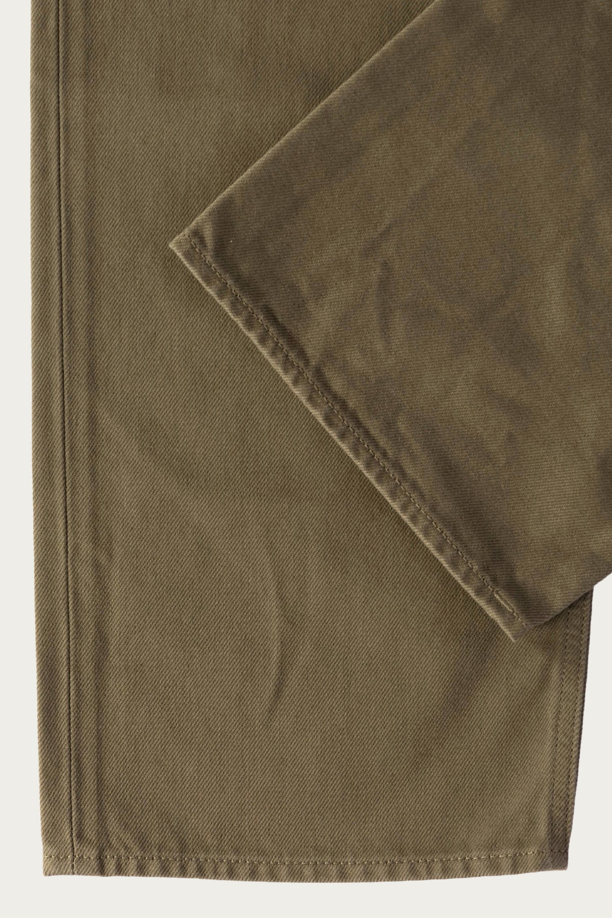 Stone Island - Loose Bull Denim Pants - Olive - Canoe Club