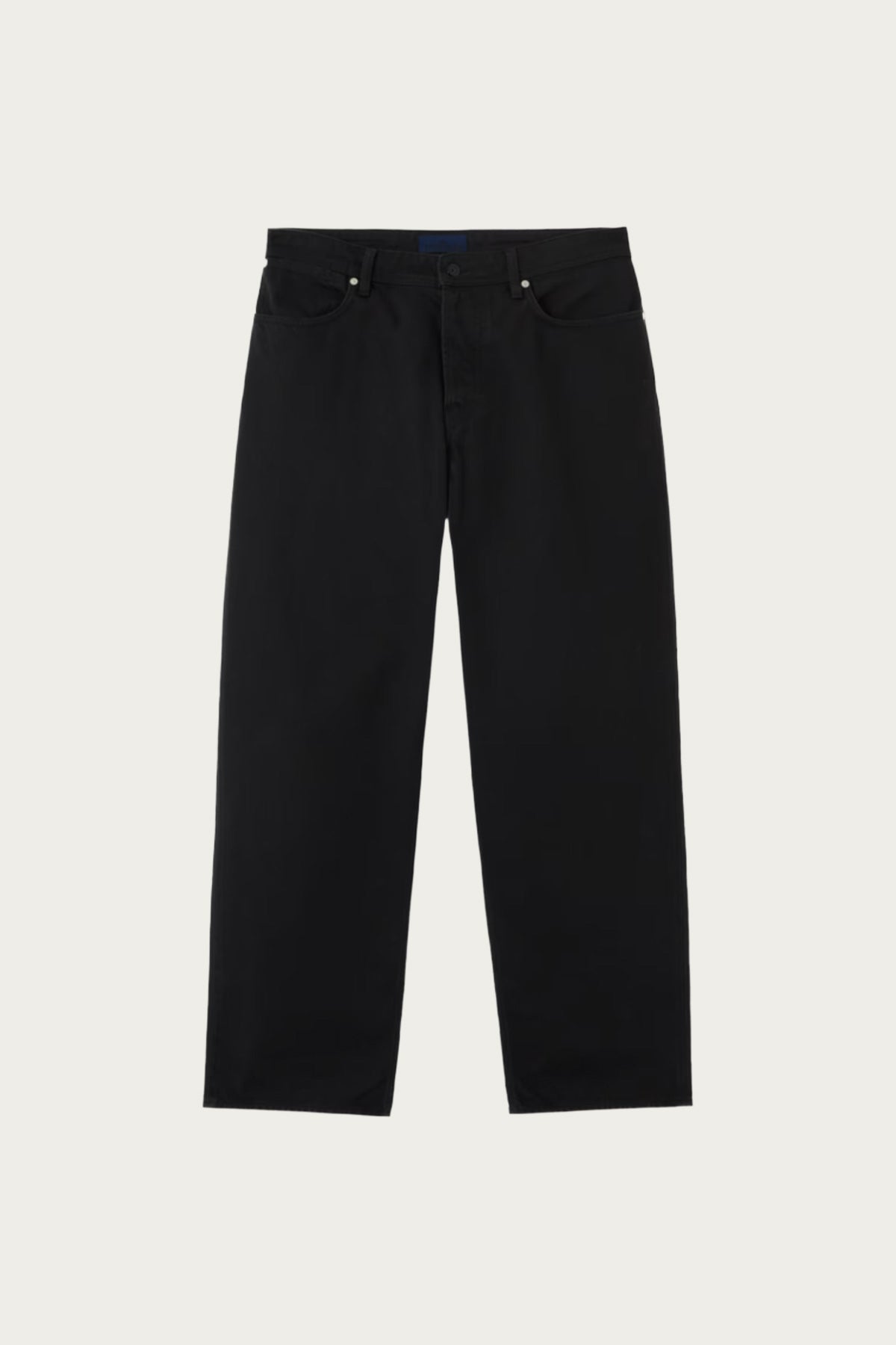 Stone Island - Loose Fit 5-Pocket Jeans - Black Light Bull Denim-TC - Canoe Club