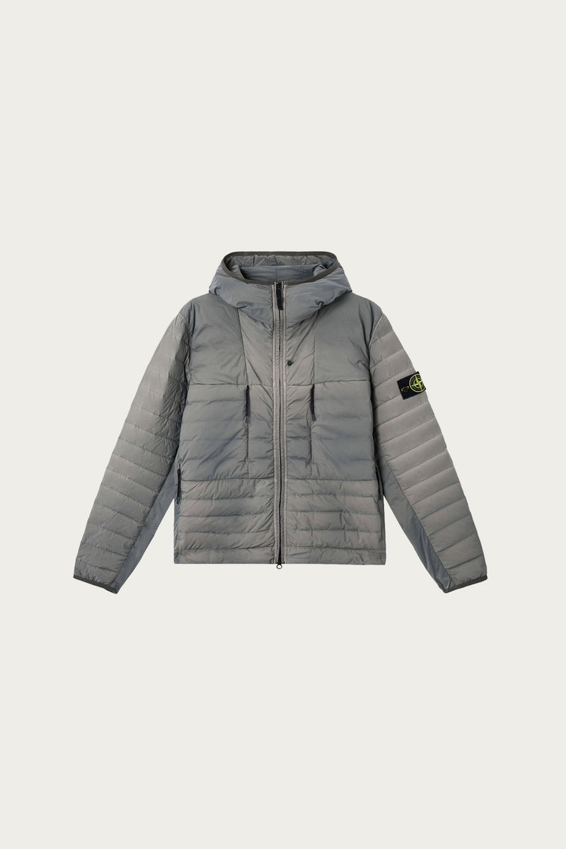 Stone Island Seamless Tunnel Nylon Down-TC Jacket | Grey | Canoe Club
