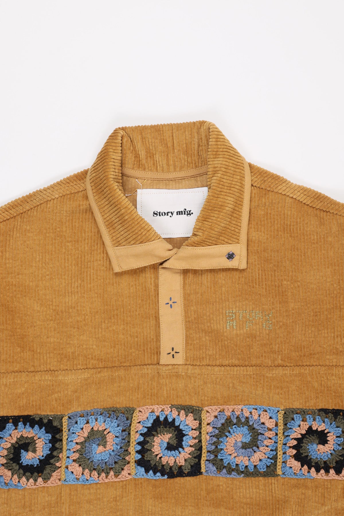 Story Mfg. - Polite Pullover - Ochre - Canoe Club