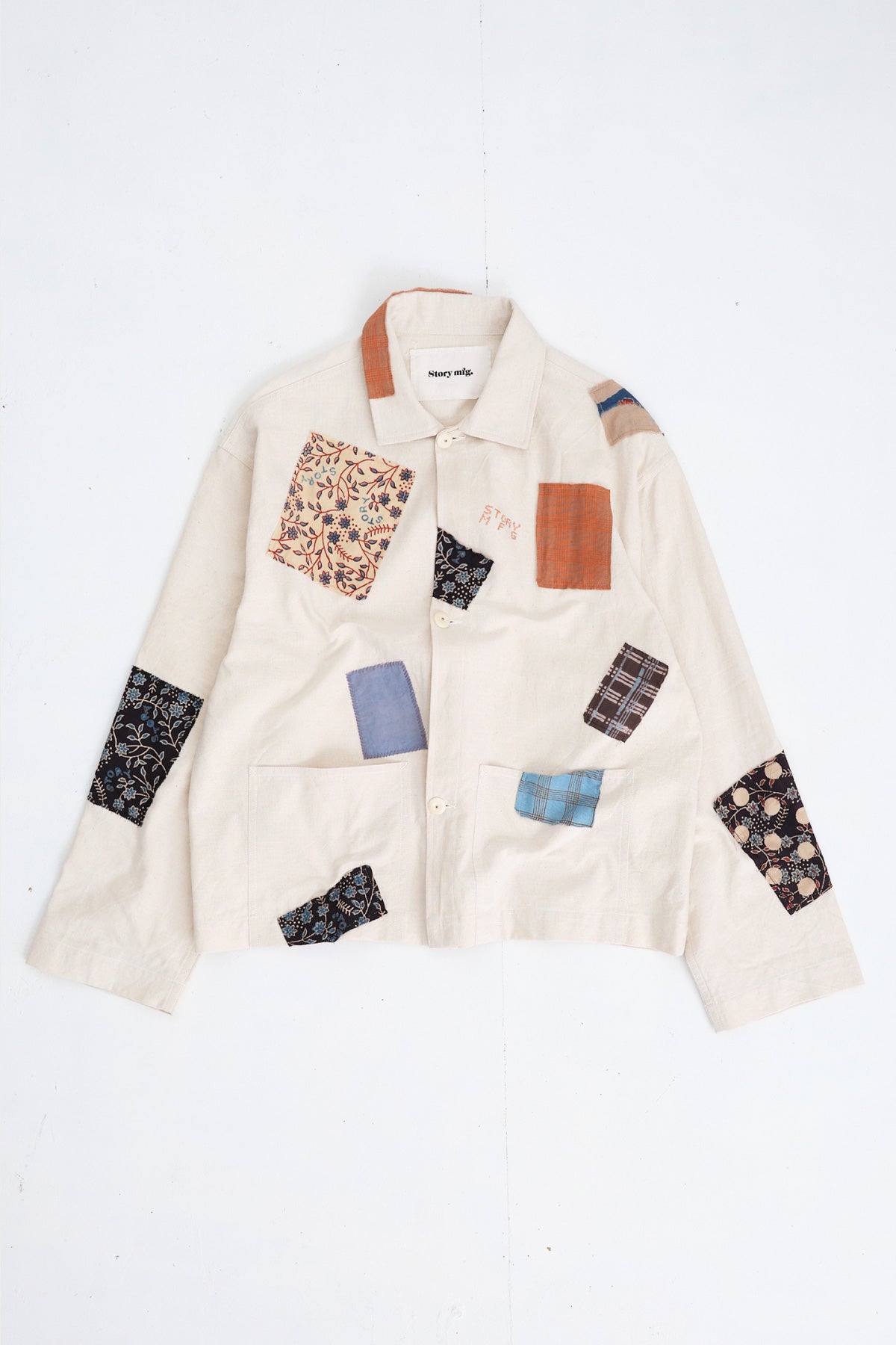 Story Mfg. - SOT Jacket - Ecru Scatter Patch - Canoe Club