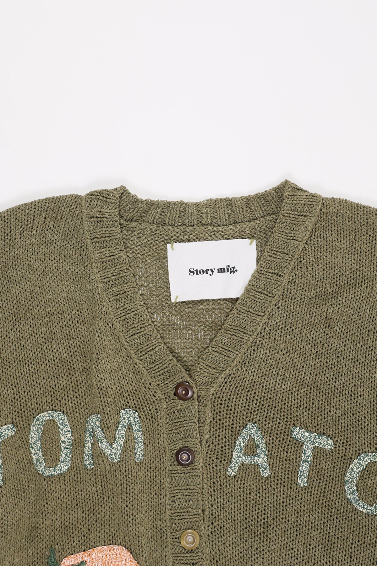 Story Mfg. - Twinsun Cardigan - Olive Toms - Canoe Club