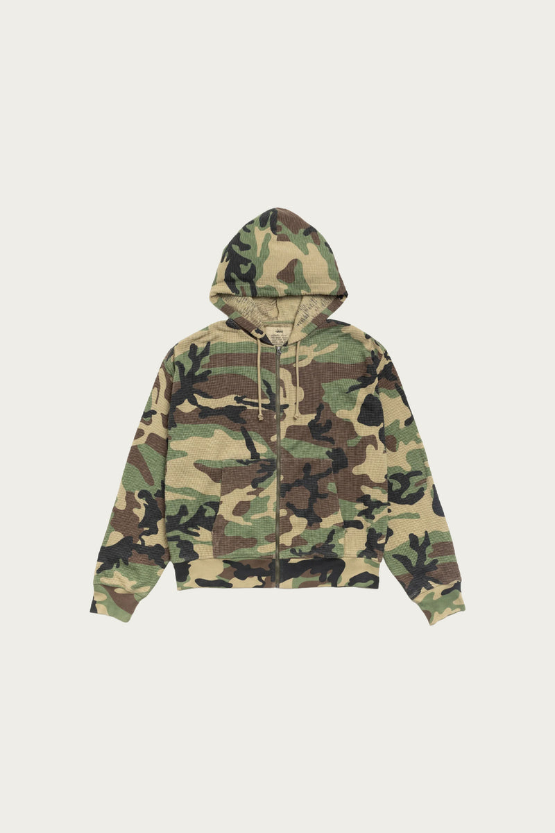Stussy Light Weight Thermal Hood | Camo | Canoe Club