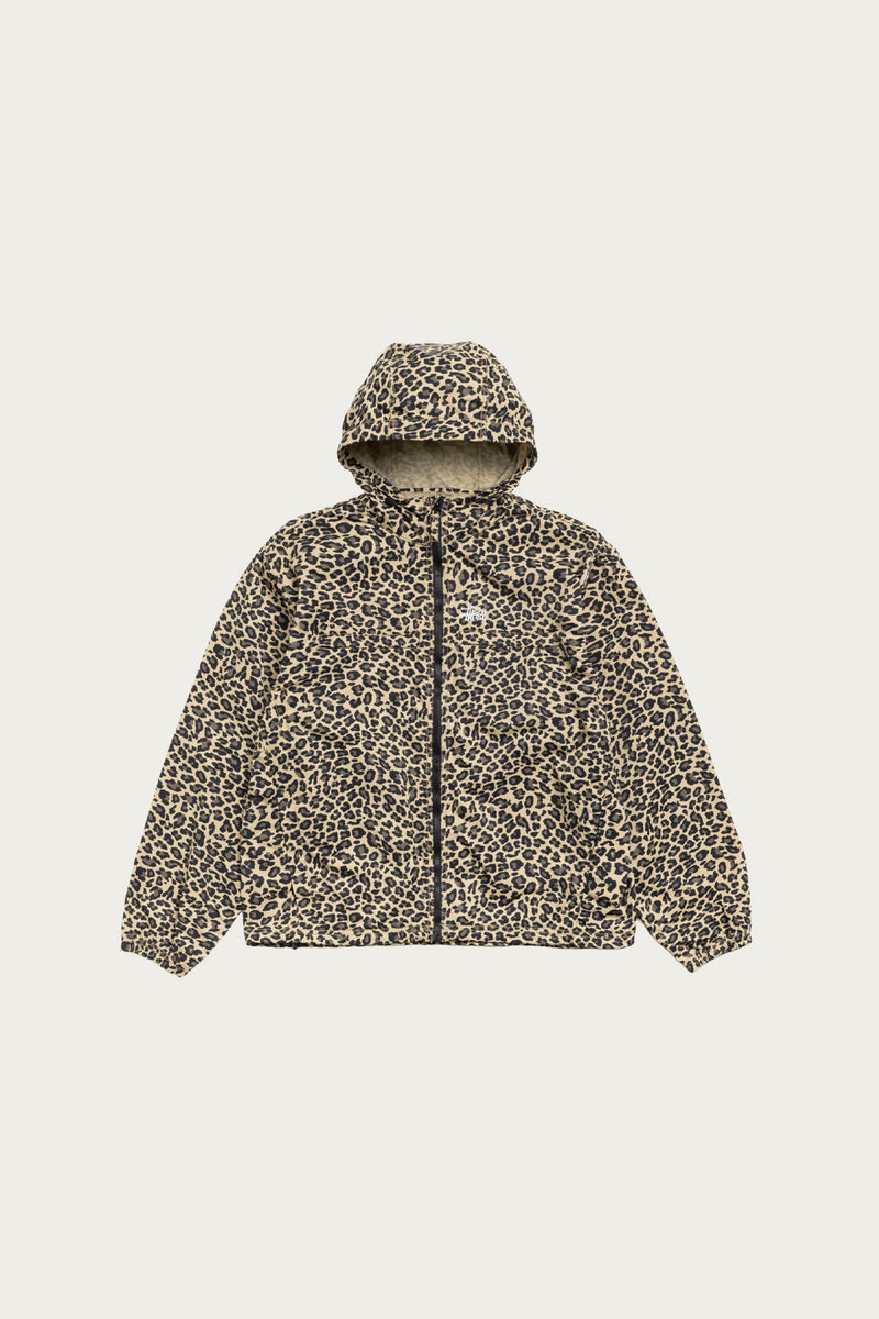 STUSSY ‘26SS LIGHTWEIGHT HOODED JACKET 豹 stussy-lightweight-hooded-
