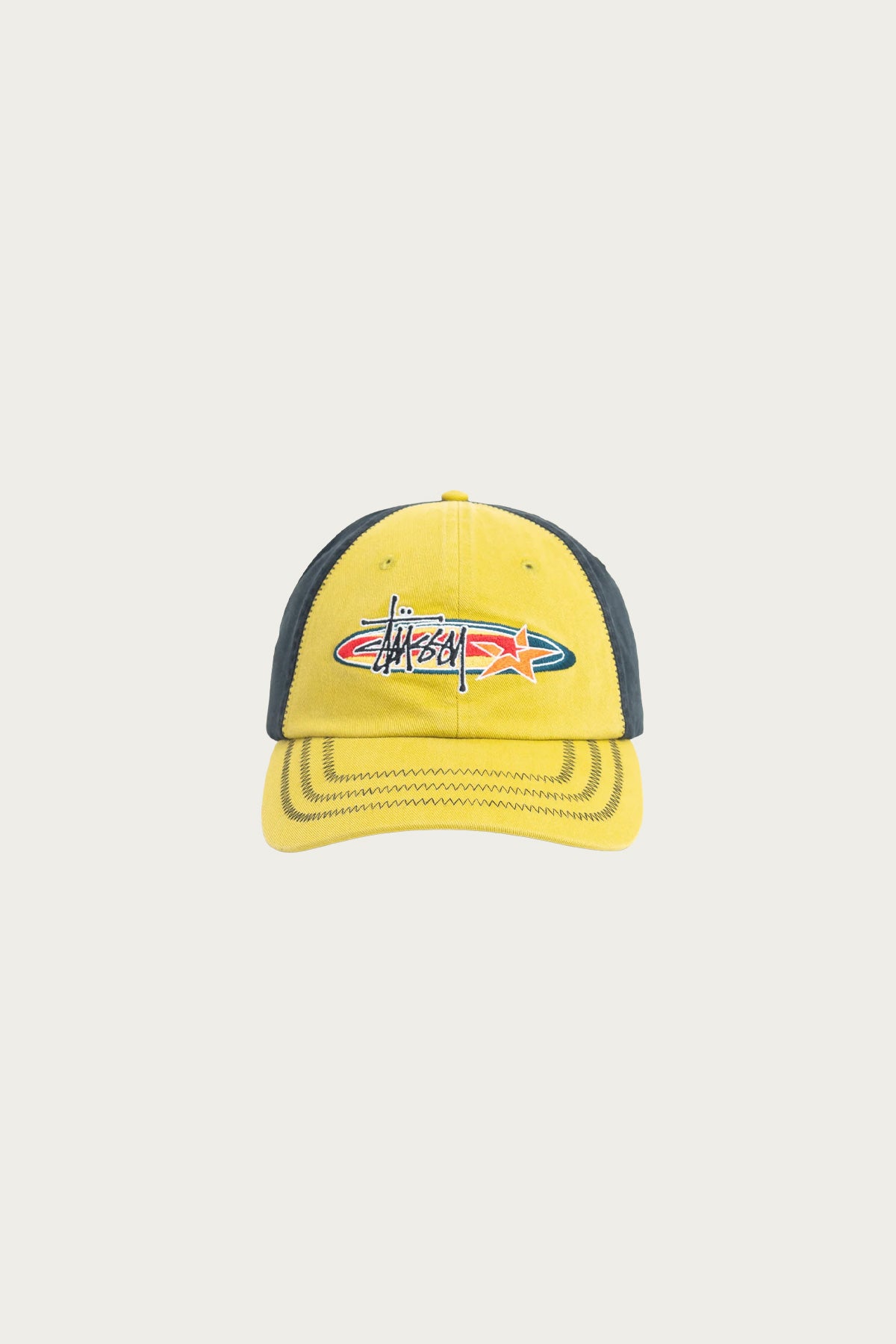 Stüssy - LP Oval Star Cap - Lime - Canoe Club
