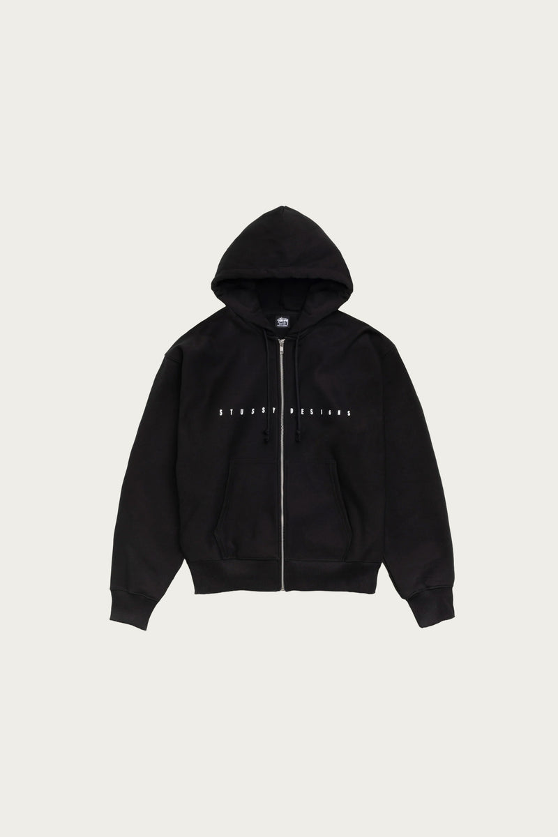 Stüssy S Box Zip Hoodie | Black | Canoe Club