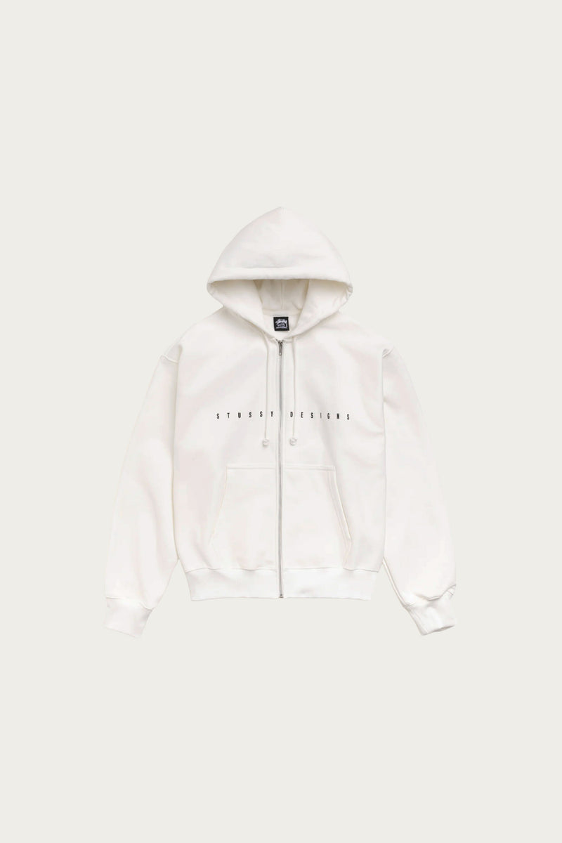 STUSSY HOODIE ホワイト サイコロ Mサイズ Stüssy S Box Zip Hoodie | Off White | Canoe Club