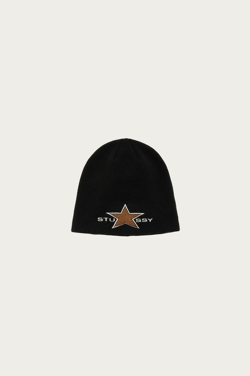 Stussy Skullcap Chenille | Black | Canoe Club