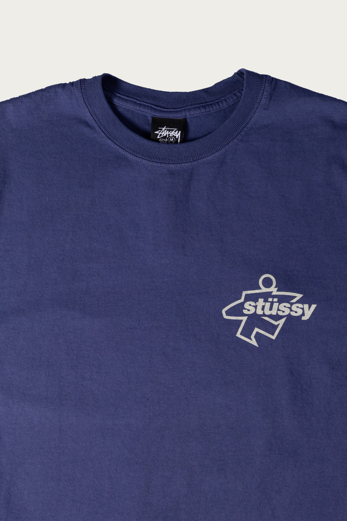 Stüssy - Surf Size Pigment Dyed Tee - Indigo - Canoe Club