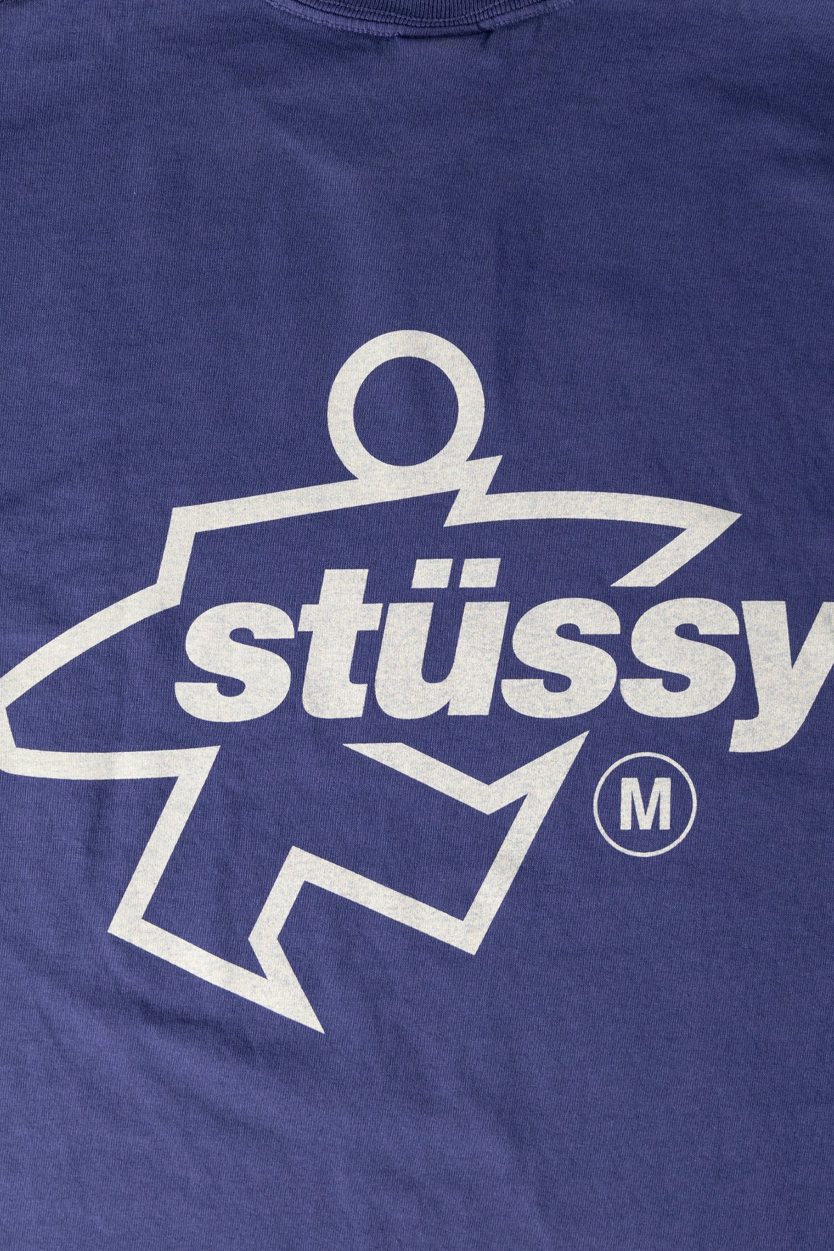 Stüssy - Surf Size Pigment Dyed Tee - Indigo - Canoe Club