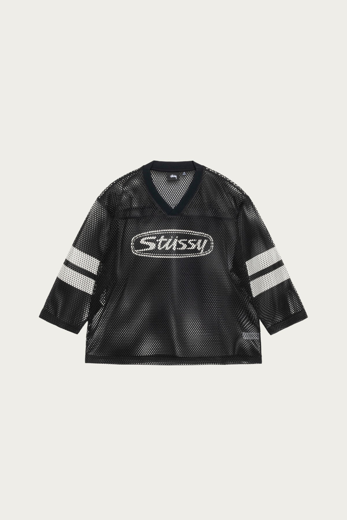 Stüssy - Trucker Team Jersey - Black - Canoe Club
