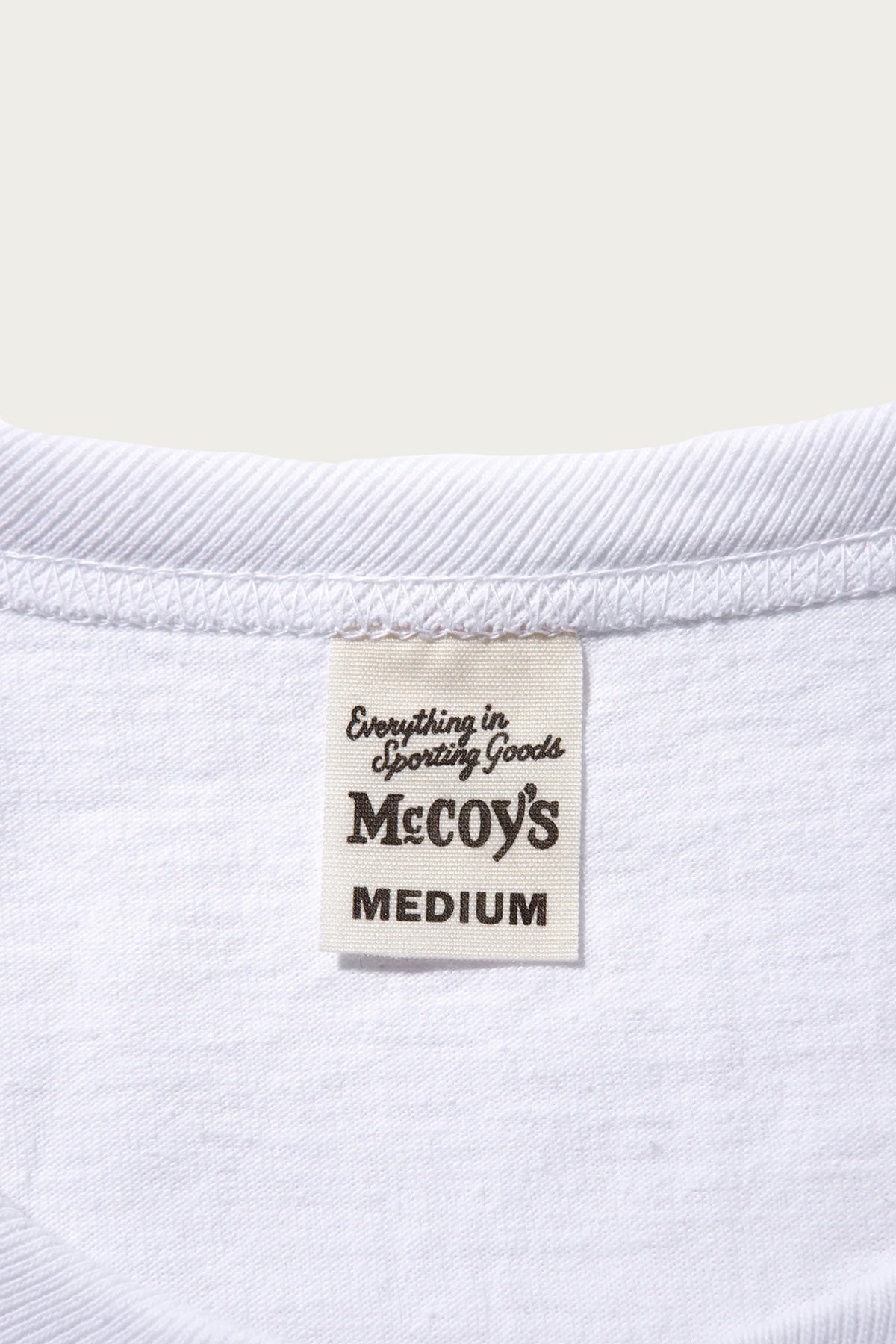 The Real McCoys - McCoy's 2-Pack Tees - White - Canoe Club