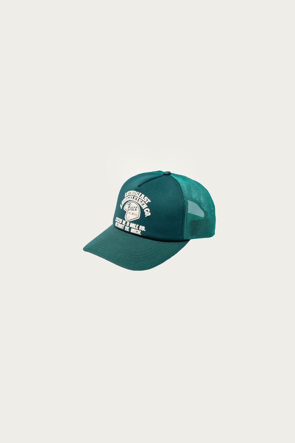 The Real McCoys - Buco Mesh Cap Enthusiast - Green - Canoe Club