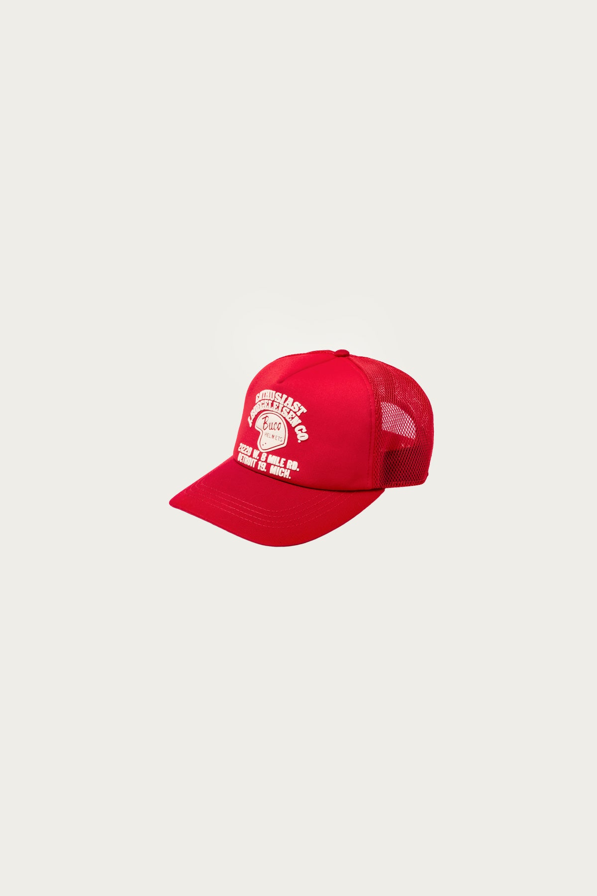 The Real McCoys - Buco Mesh Cap Enthusiast - Red - Canoe Club