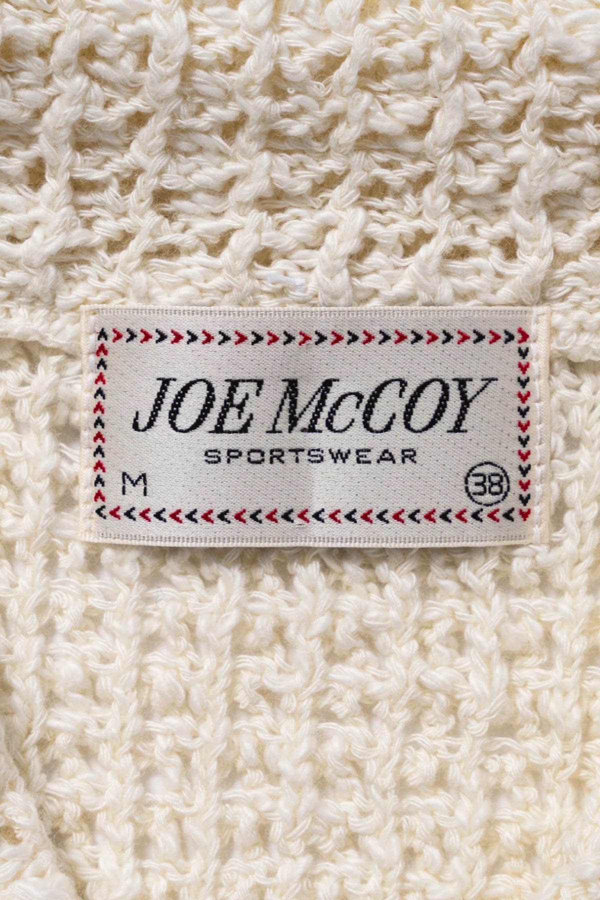 The Real McCoys - Cotton Knitted Button Up Shirt - White - Canoe Club