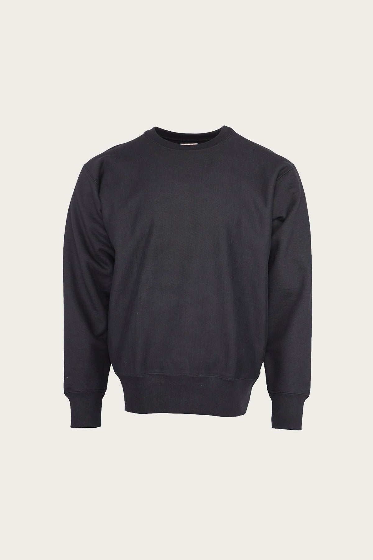 The Real McCoys - Heavyweight Crewneck Sweatshirt - Black - Canoe Club