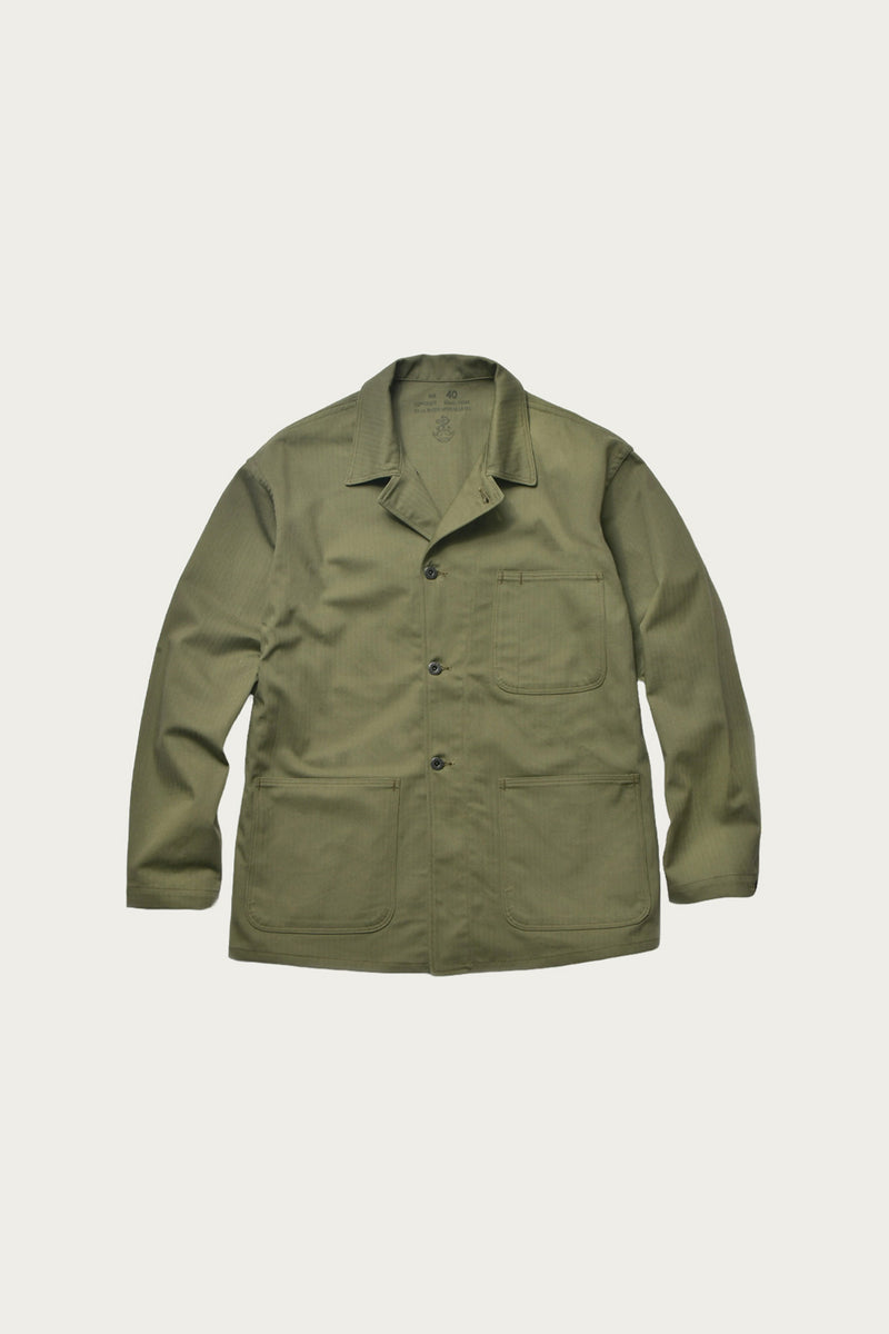 The Real McCoy's Jacket, Utility N-3 (Model 220) | Olive | Canoe Club