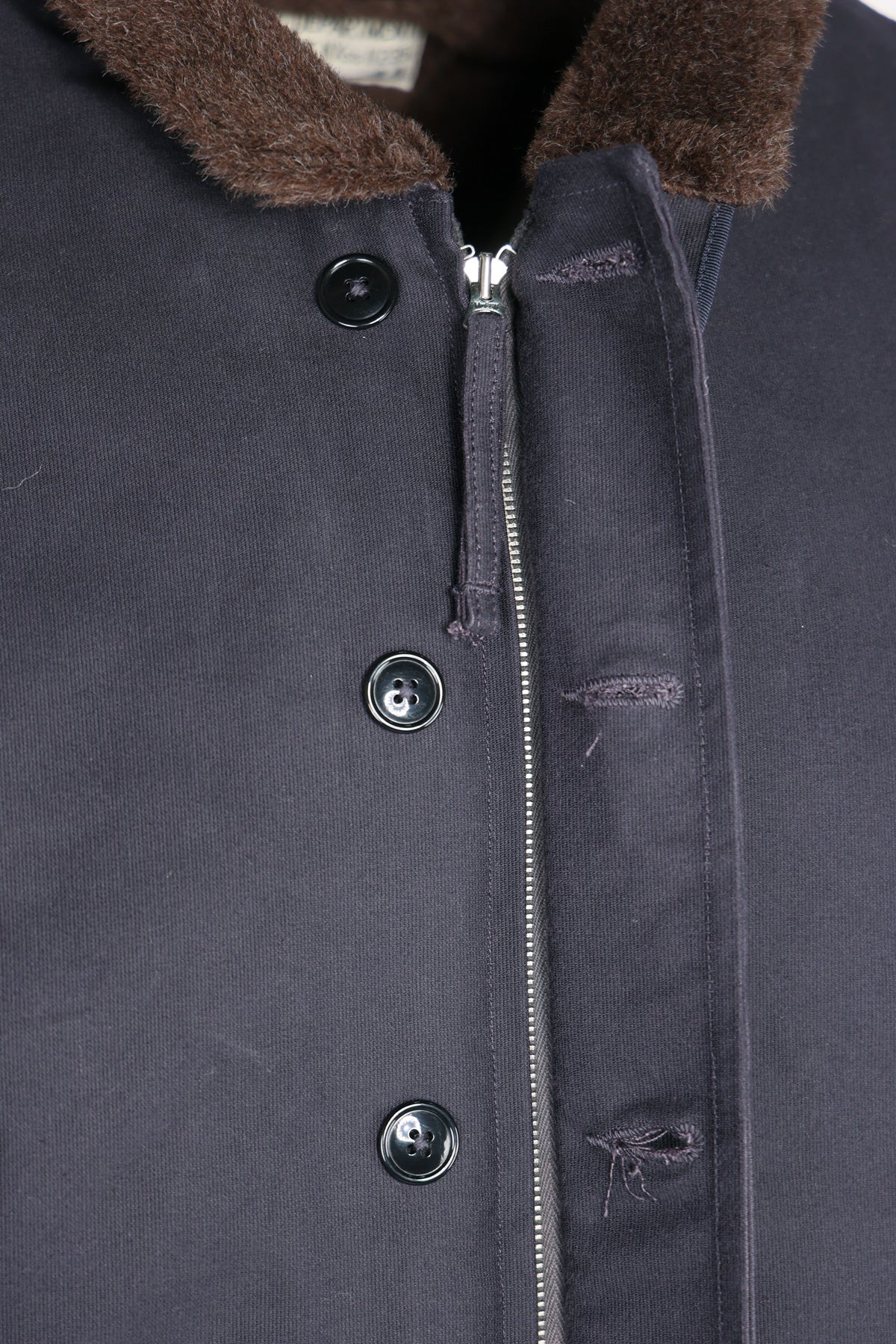 The Real McCoys - N-1 Deck Jacket - Navy - Canoe Club