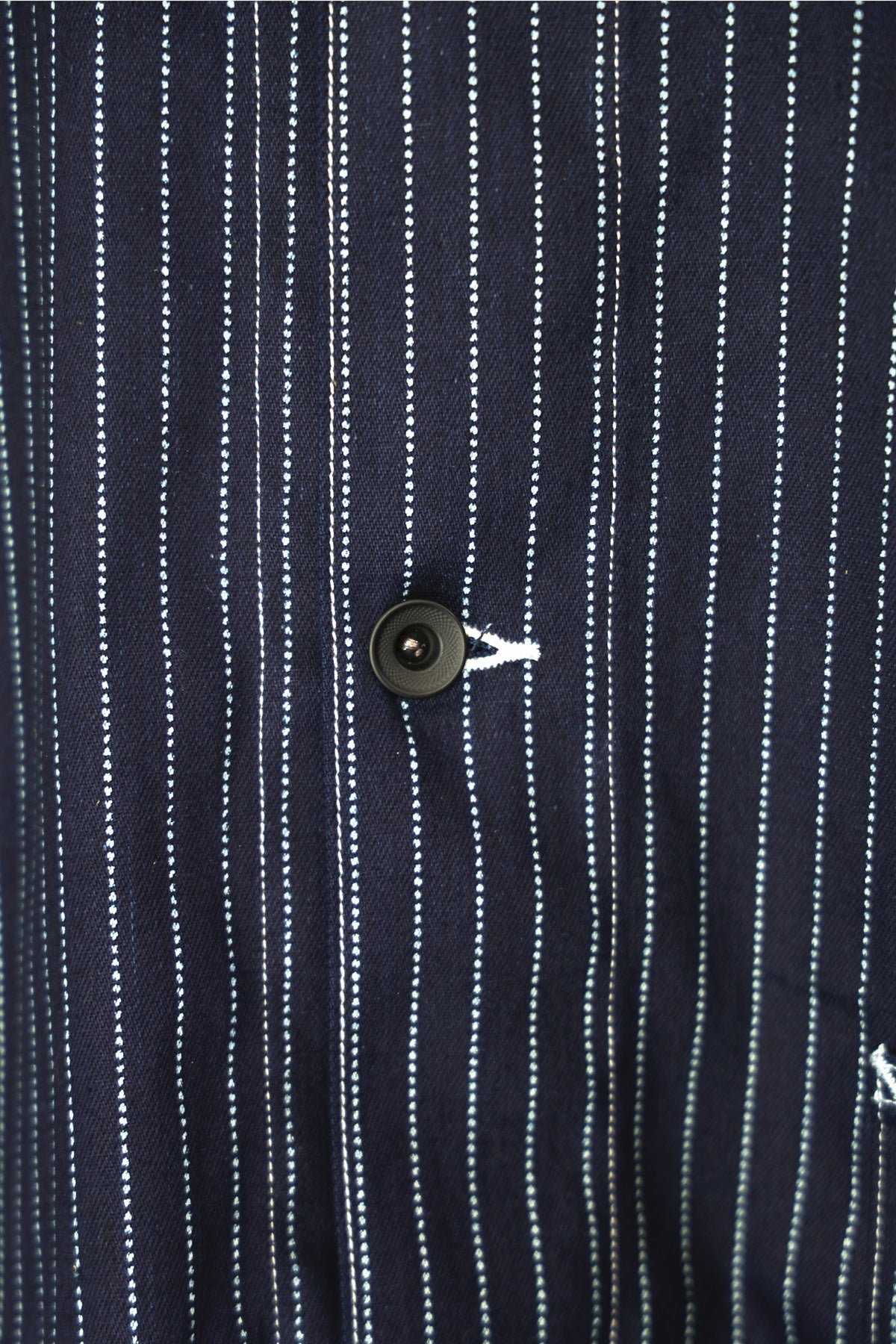 The Real McCoys - Wabash Chore Coat - Indigo Stripe - Canoe Club