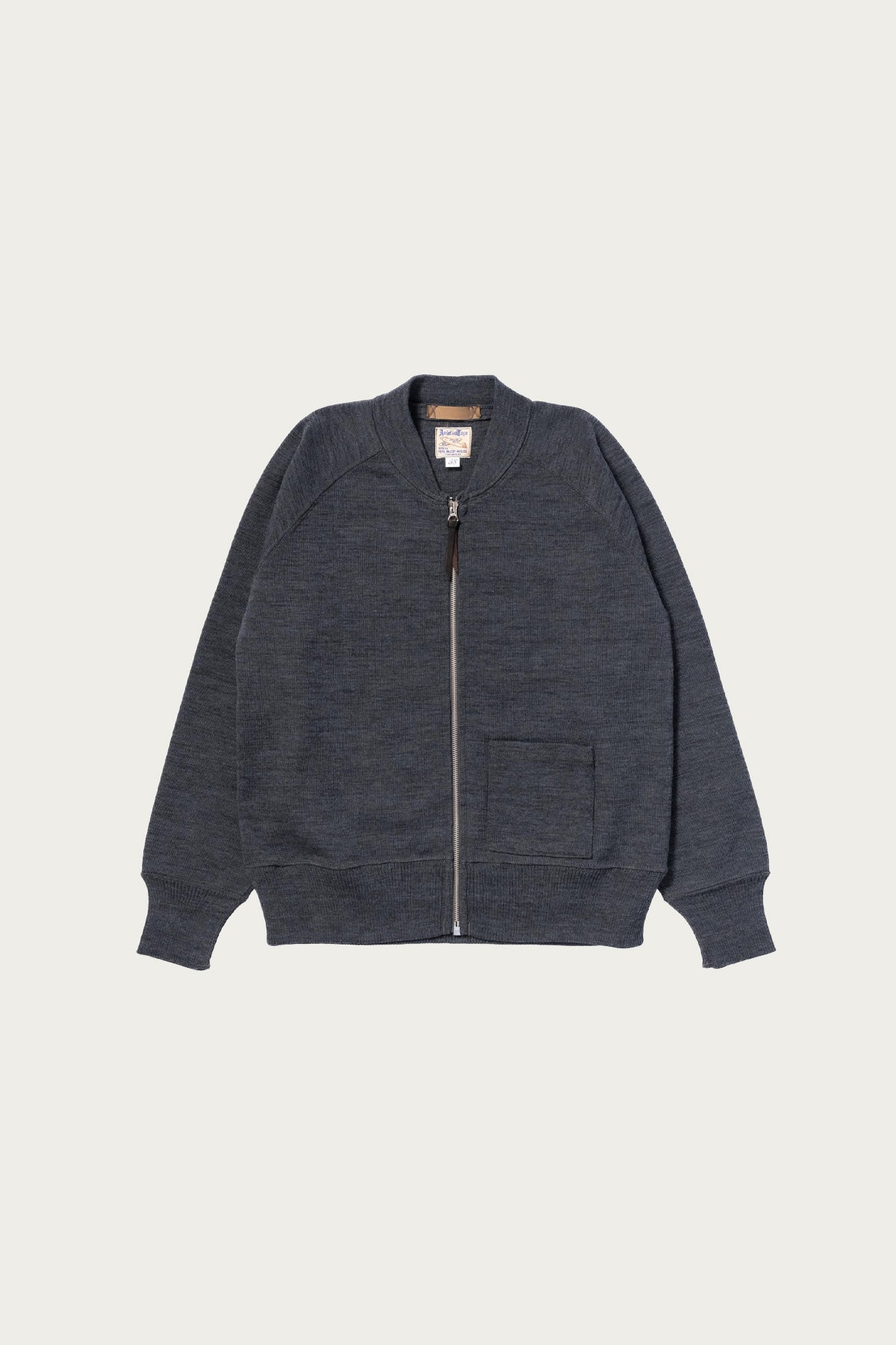 The Real McCoys - Winter Aviation Sweater - Gray - Canoe Club