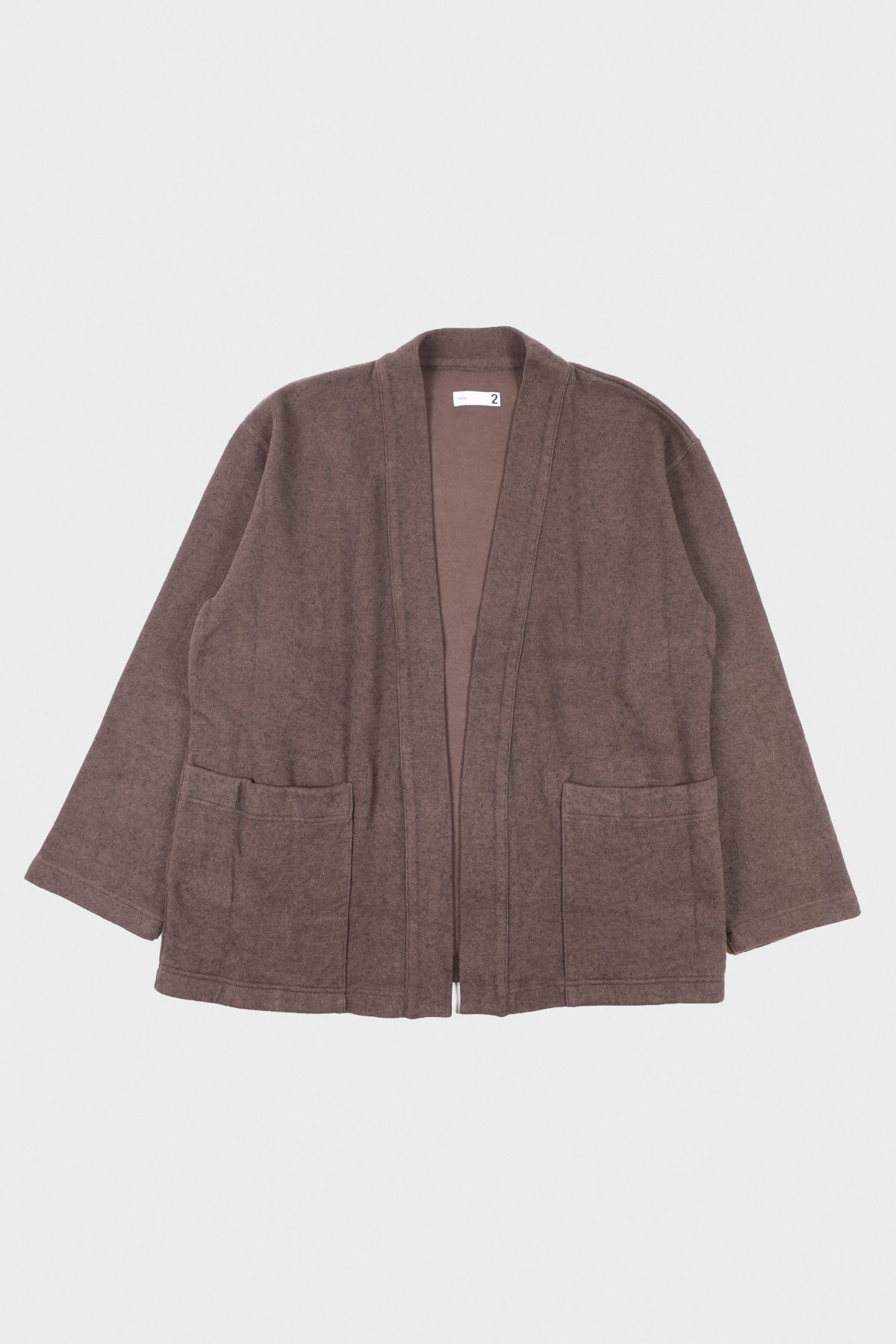 ts(s) - Easy Cardigan - Brown "Hokkaido Wool" Blend - Canoe Club