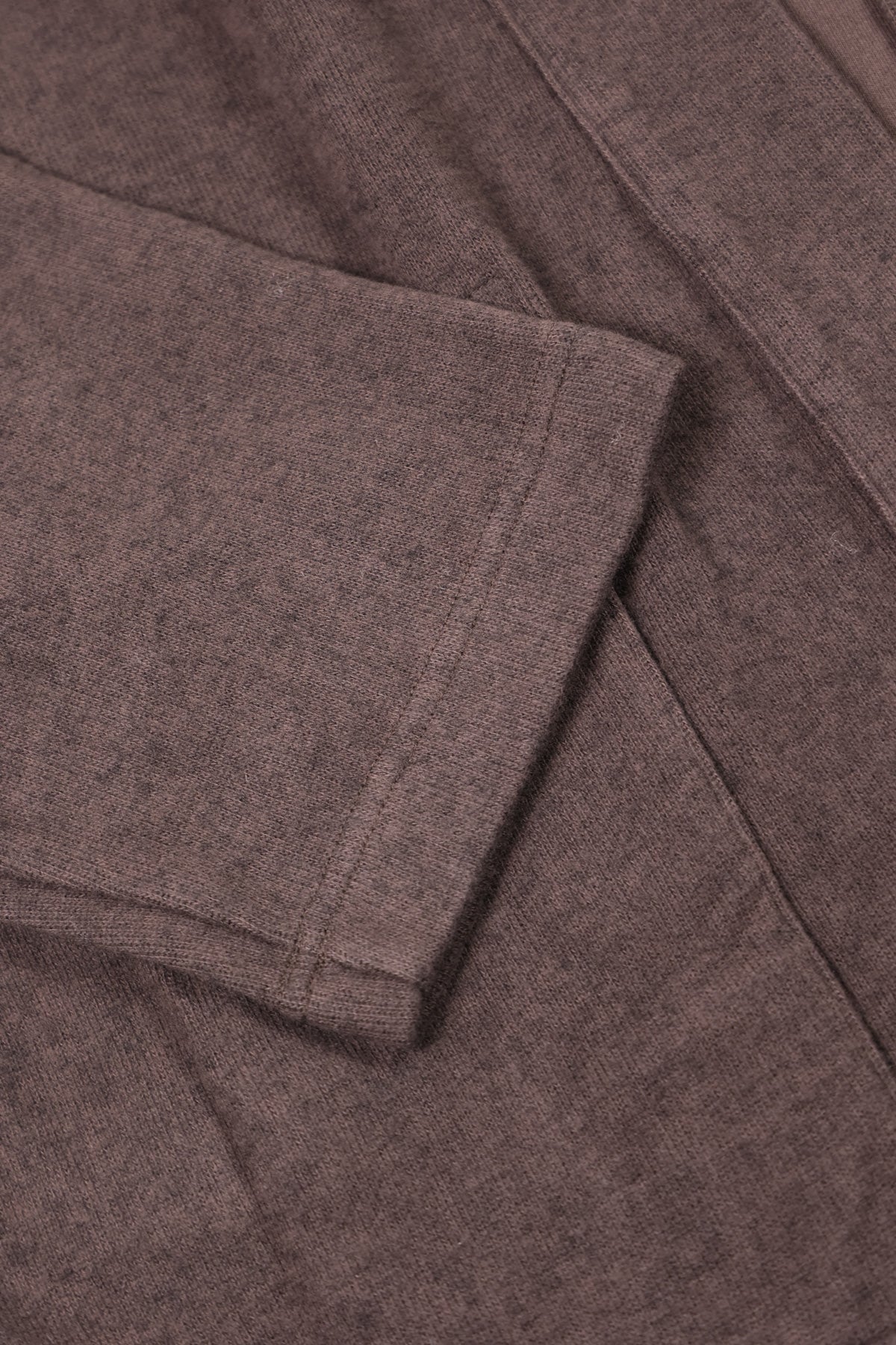 ts(s) - Easy Cardigan - Brown "Hokkaido Wool" Blend - Canoe Club