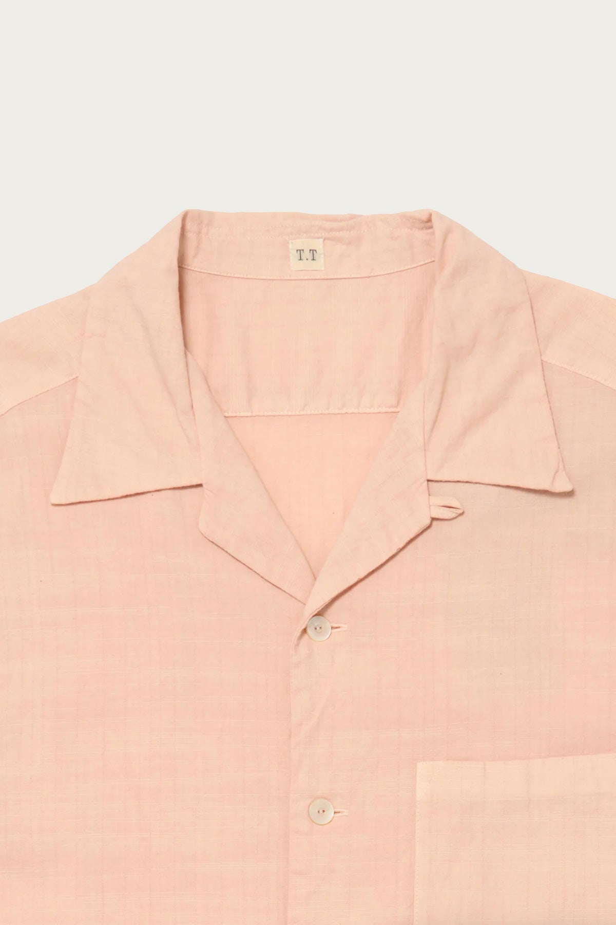 Taiga Takahashi - Lot. 113 Open Collar Shirt - Sakura - Canoe Club