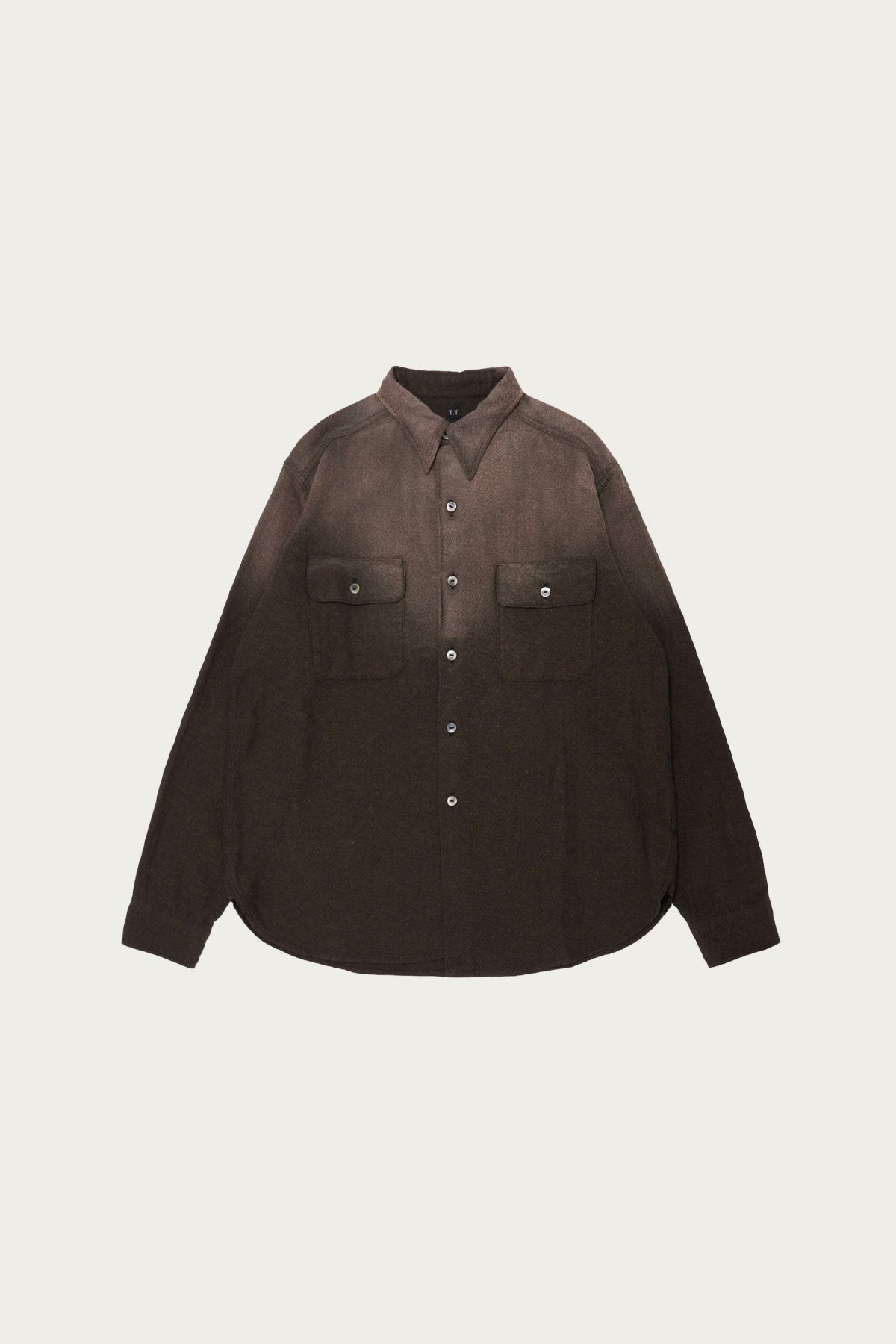 Taiga Takahashi - Lot. 117 Work Shirt - Faded Brown - Canoe Club