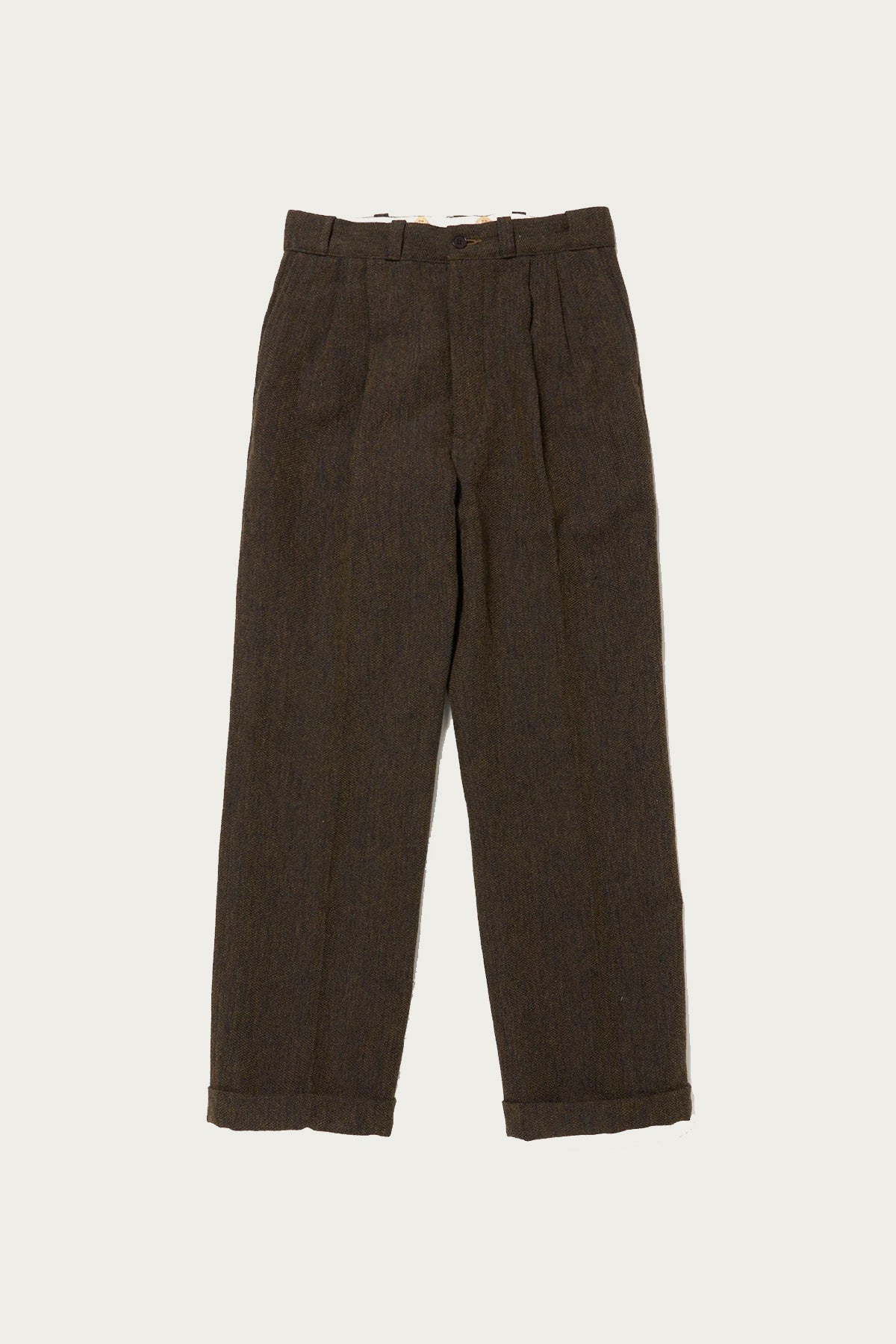 Taiga Takahashi - Lot.201 Work Trousers - Brown - Canoe Club