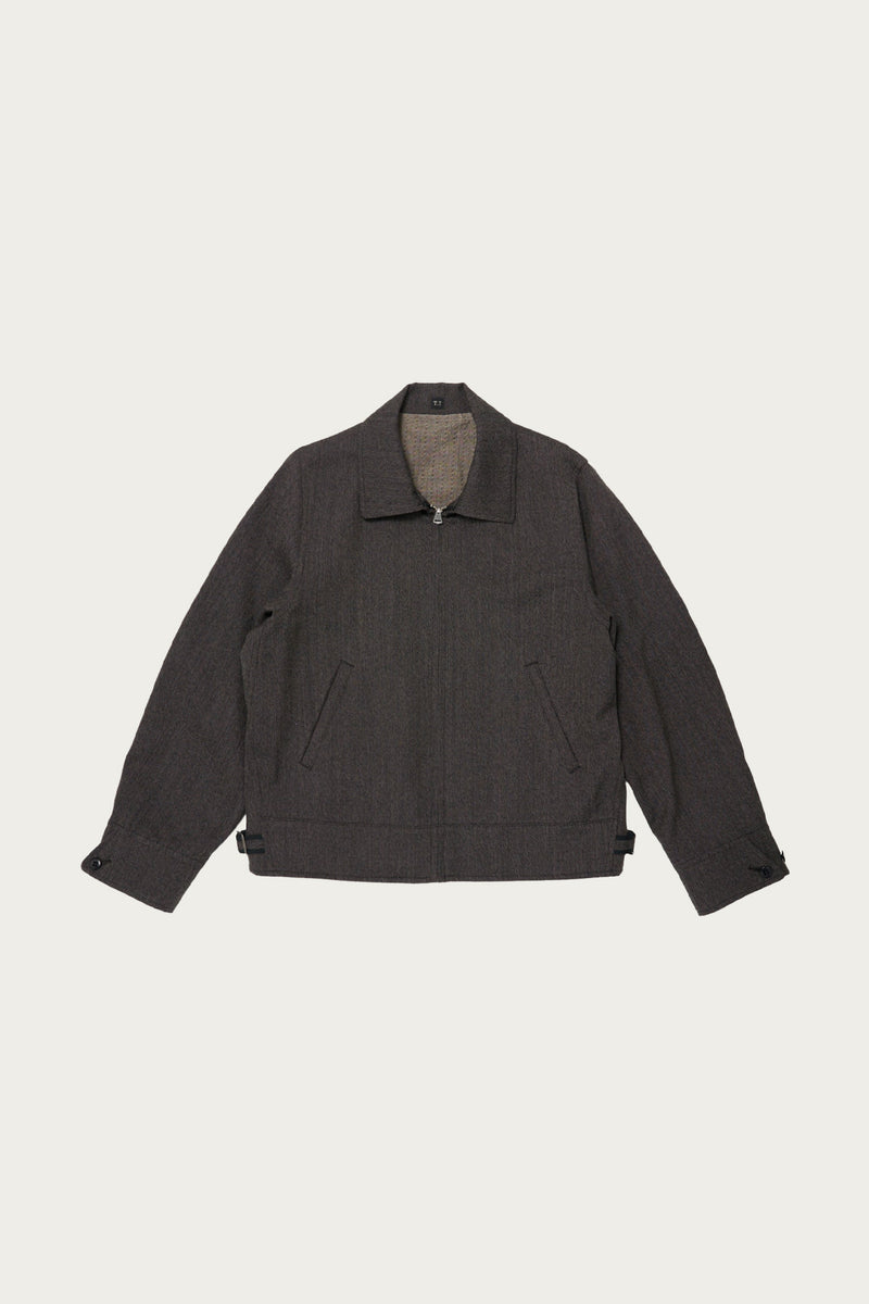 Taiga Takahashi Lot. 306 Cossack Jacket | Melange Charcoal | Canoe
