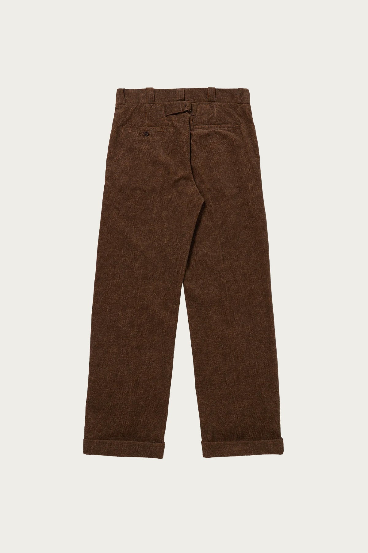 Taiga Takahashi - Lot. 201 Work Trousers - Melange Brown - Canoe Club